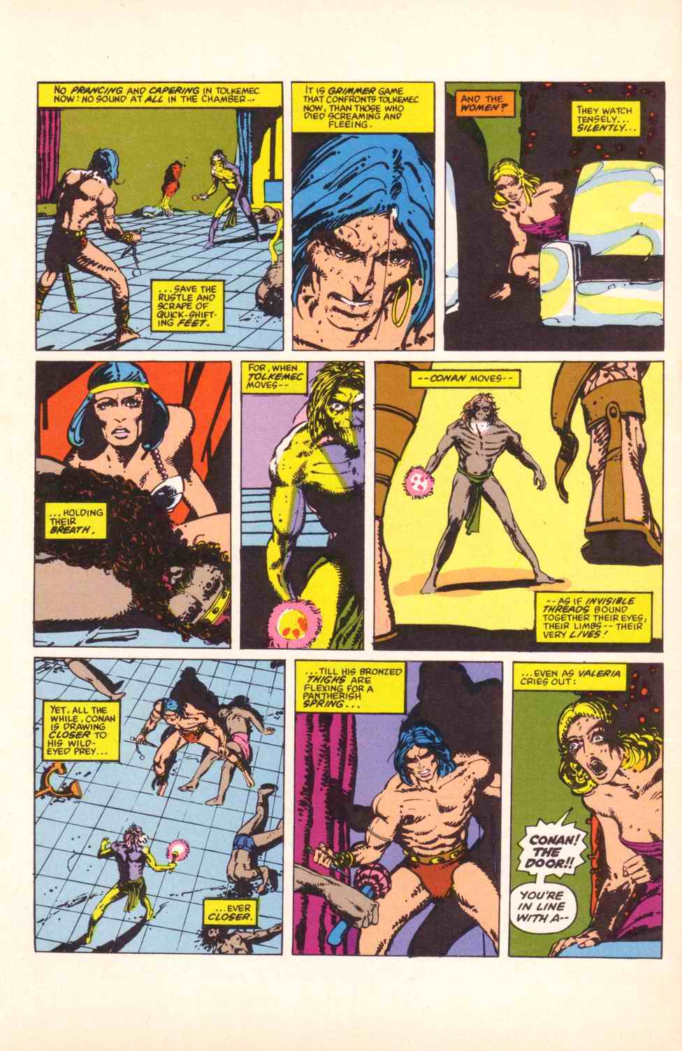 Read online Robert E. Howard's Conan the Barbarian comic -  Issue # Full - 58