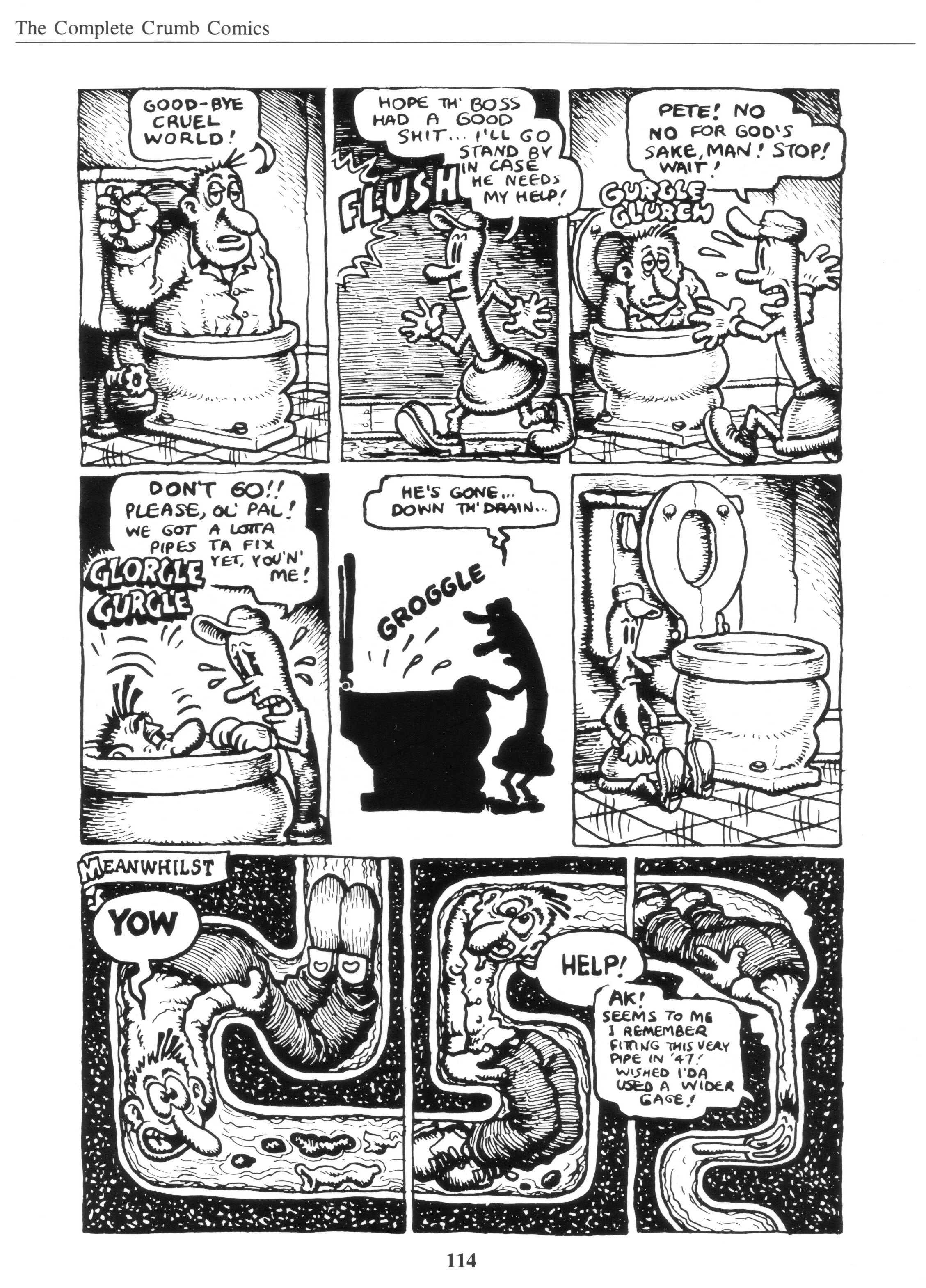 Read online The Complete Crumb Comics comic -  Issue # TPB 7 - 122