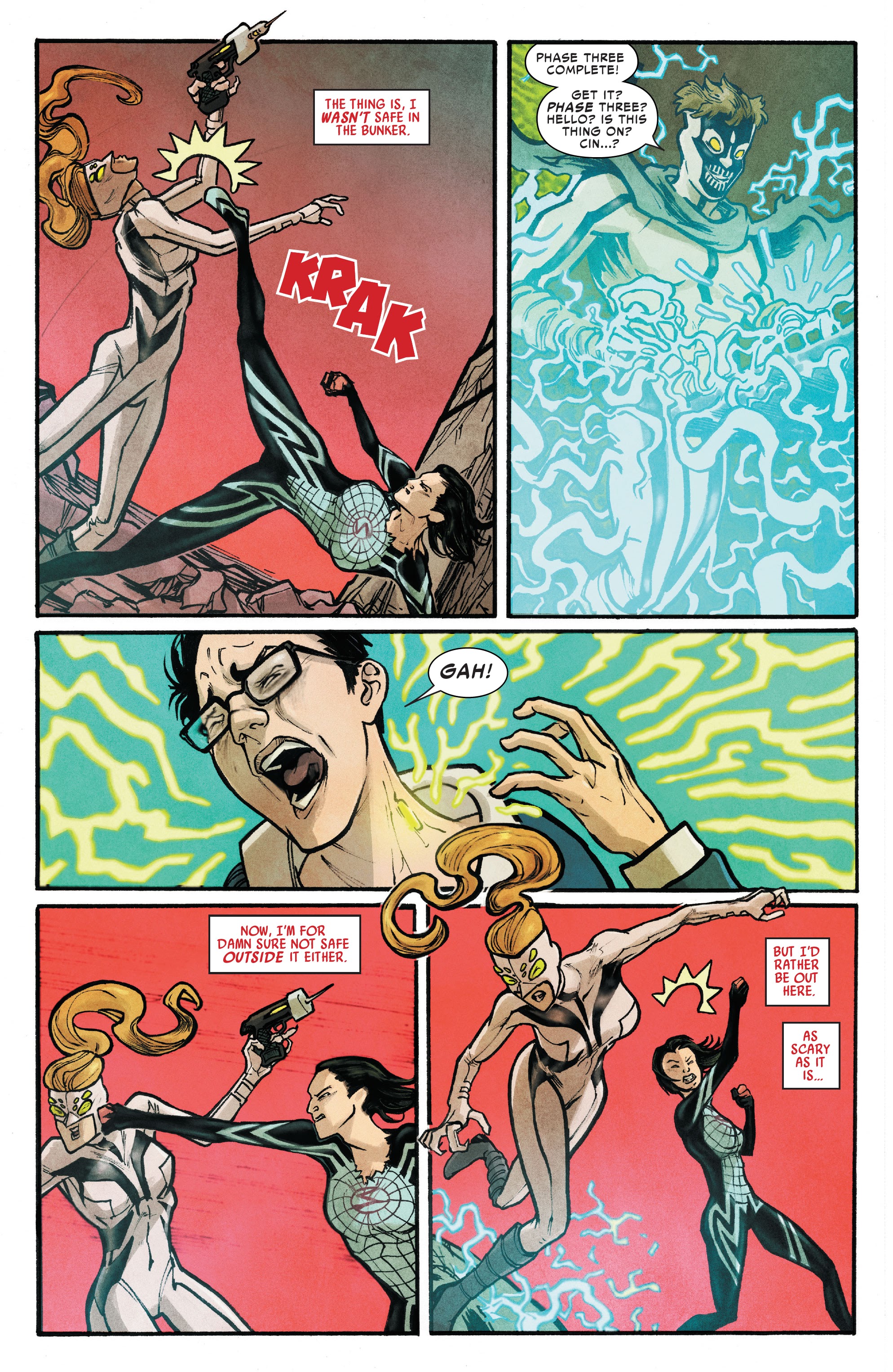 Read online Silk: Out of the Spider-Verse comic -  Issue # TPB 3 (Part 2) - 116