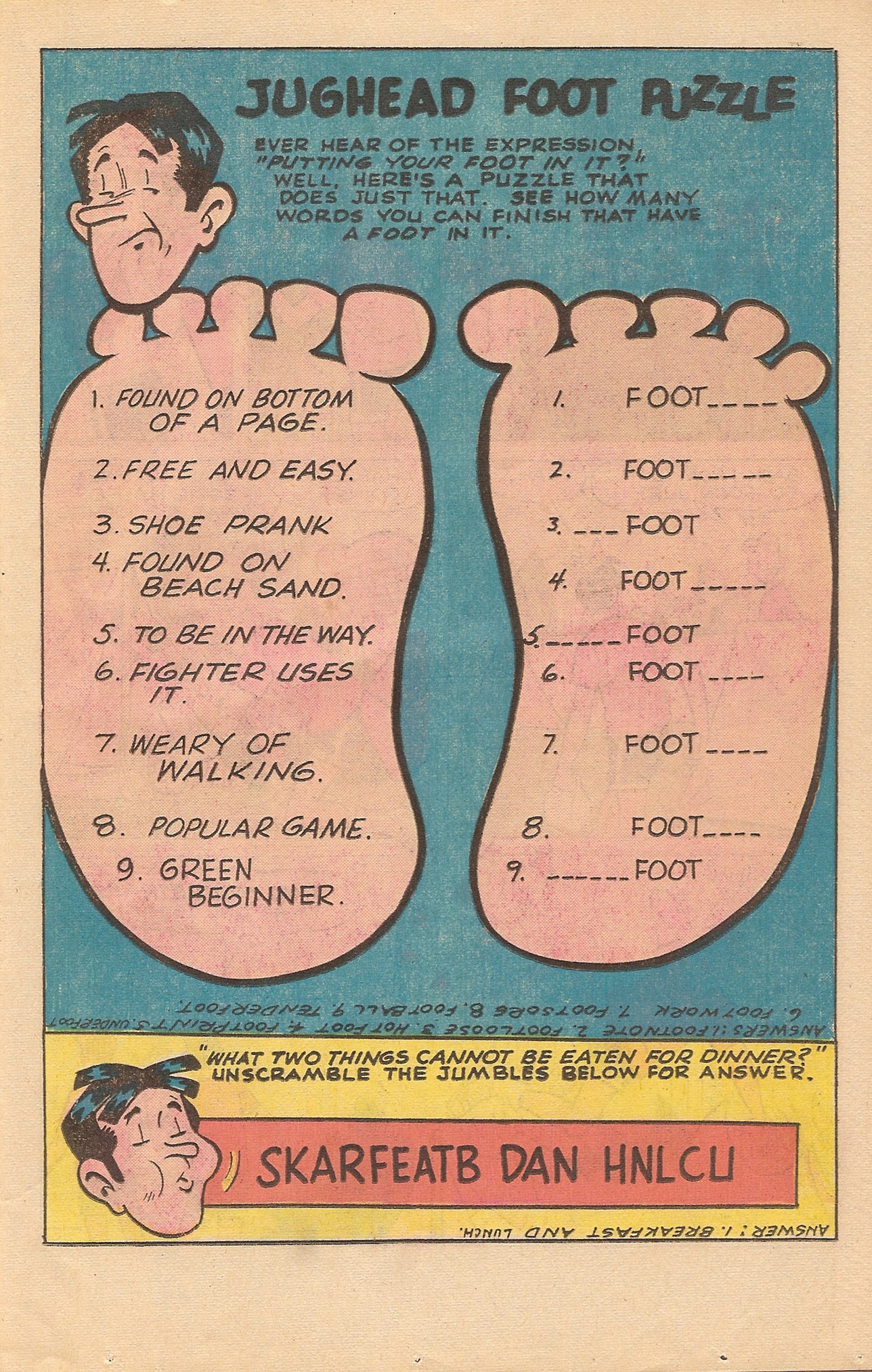 Read online Jughead's Jokes comic -  Issue #46 - 23