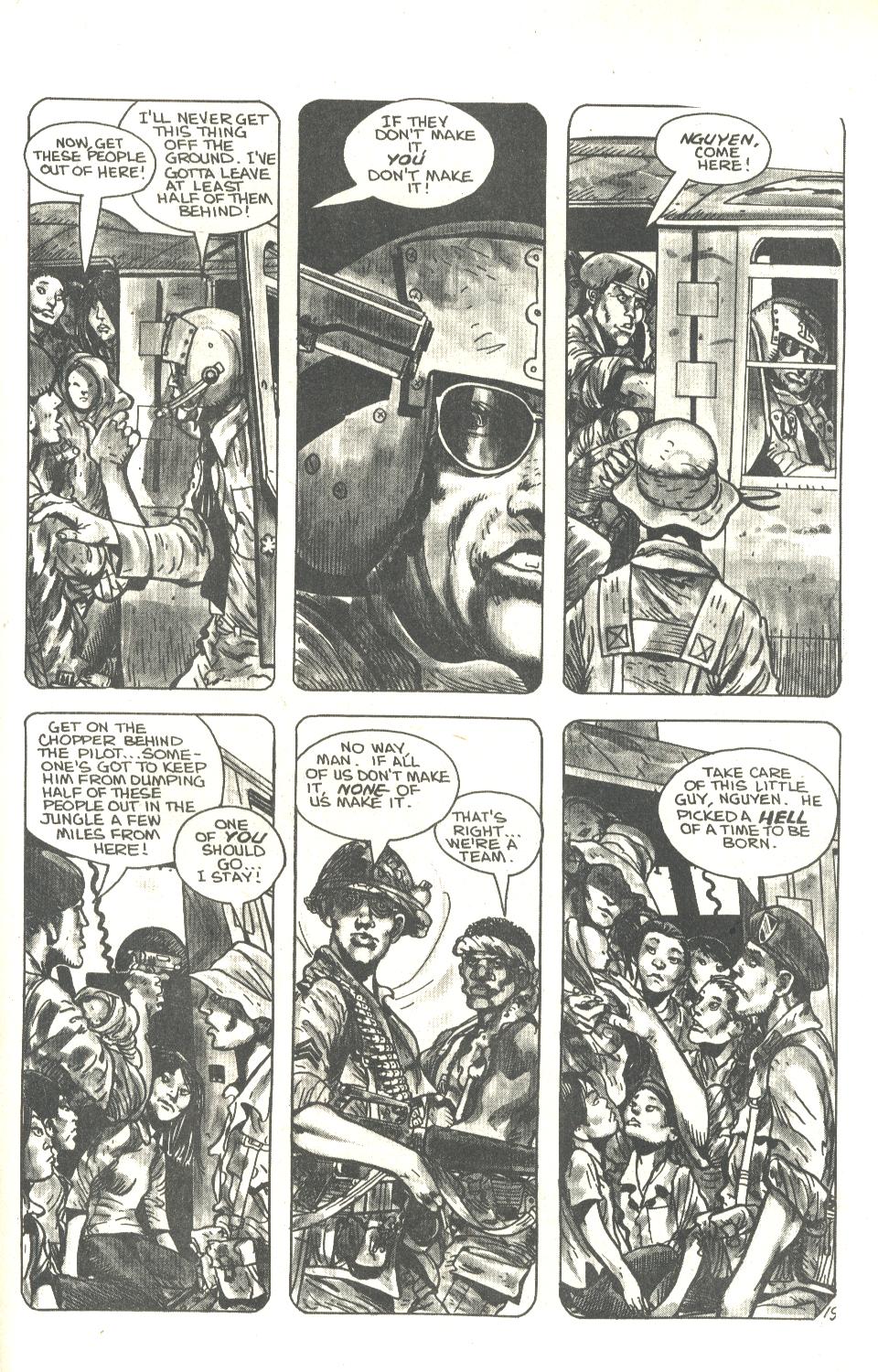 Read online Fire Team comic -  Issue #1 - 21