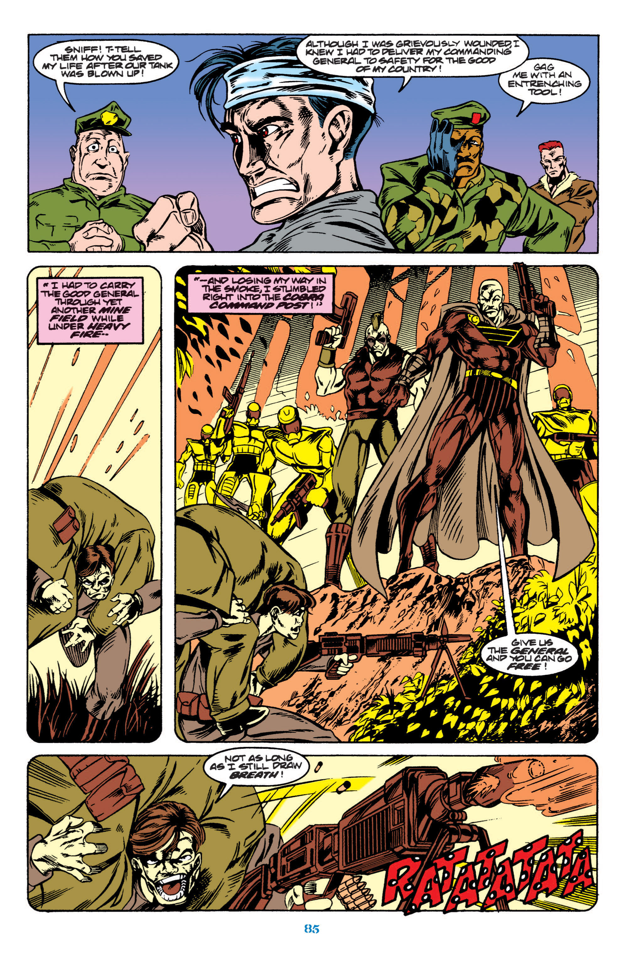 Read online Classic G.I. Joe comic -  Issue # TPB 15 (Part 1) - 84