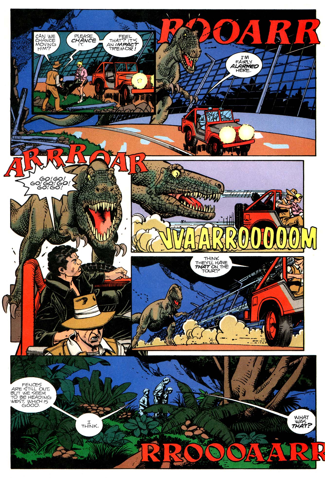 Read online Jurassic Park (1993) comic -  Issue #4 - 10