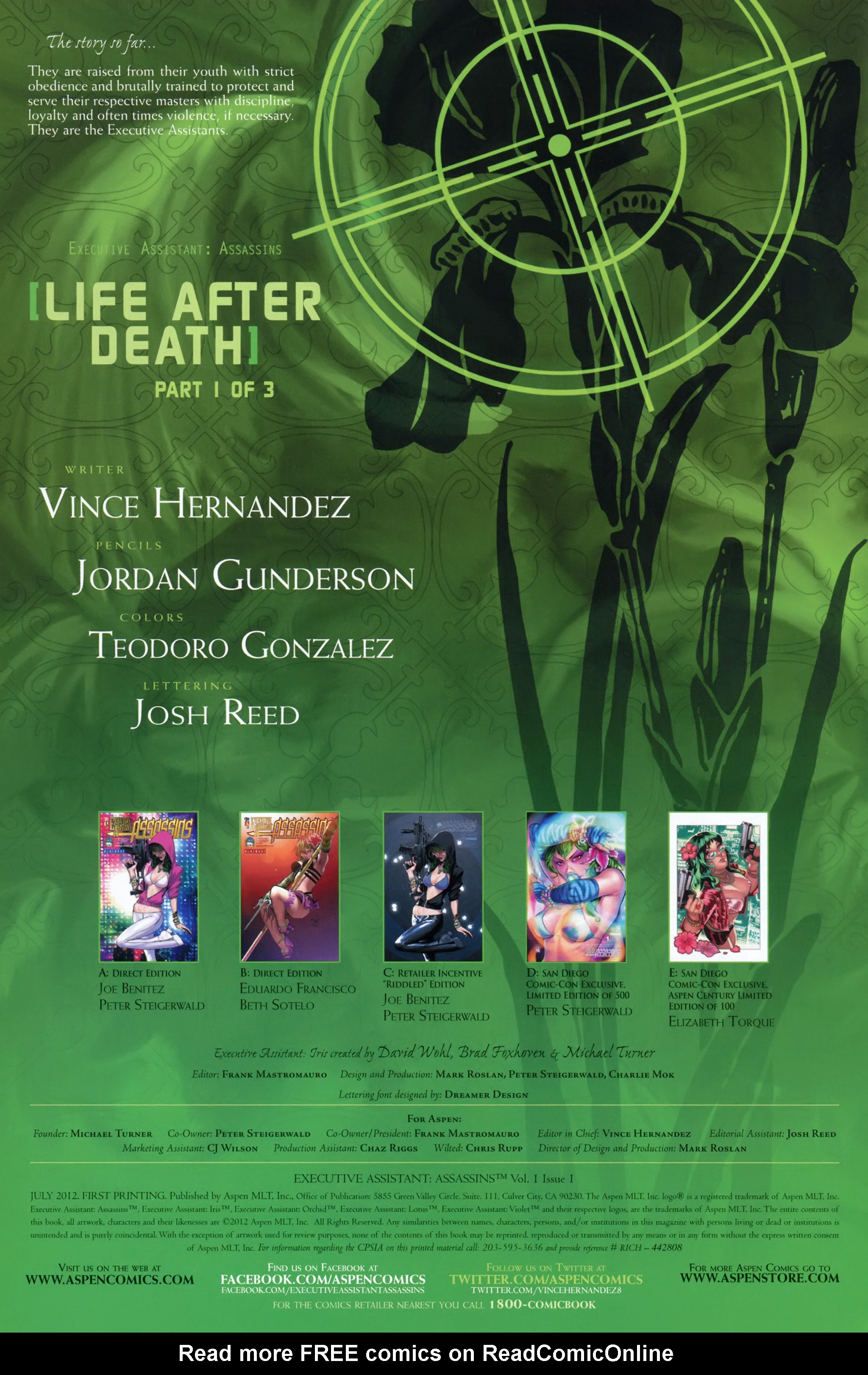 Read online Executive Assistant: Assassins comic -  Issue #1 - 4
