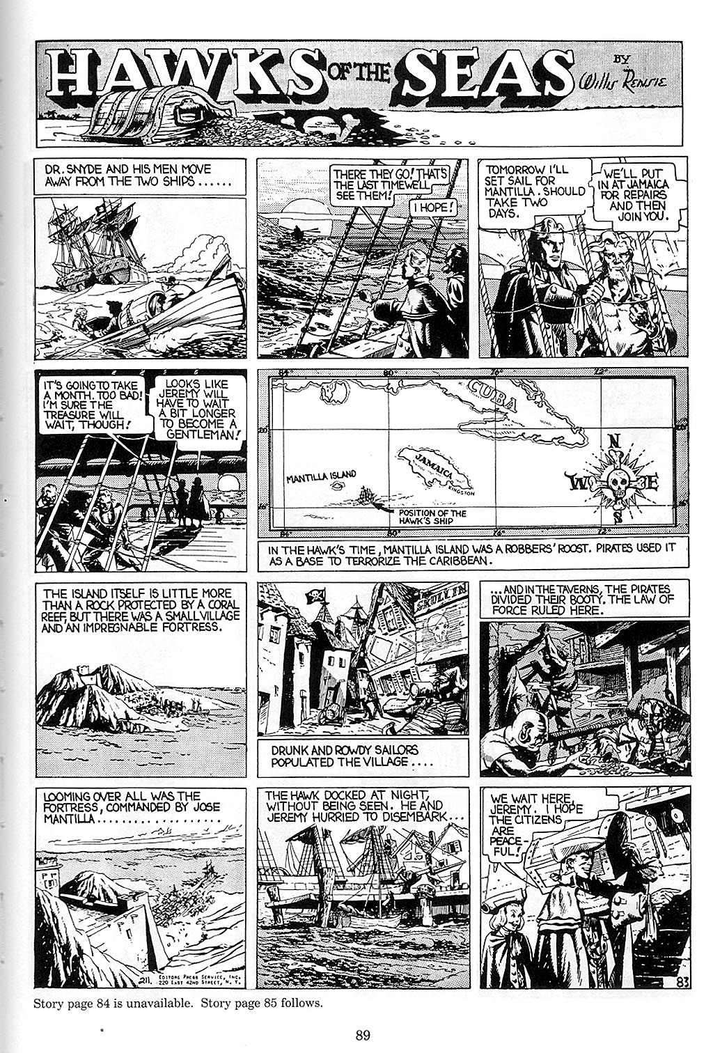 Read online Will Eisner's Hawks of the Seas comic -  Issue # TPB - 90