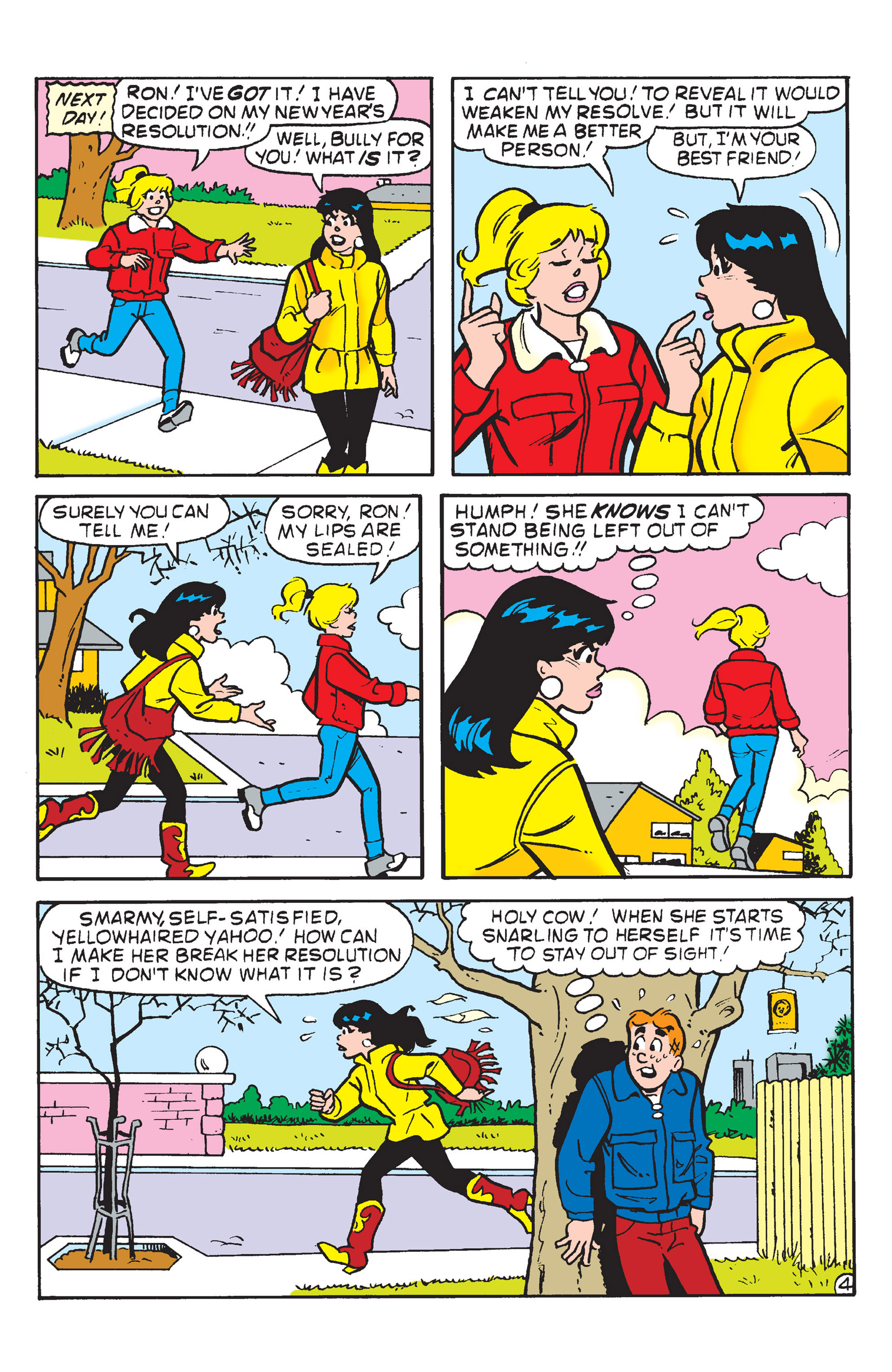 Read online Betty & Veronica New Year's Resolutions comic -  Issue # TPB - 6
