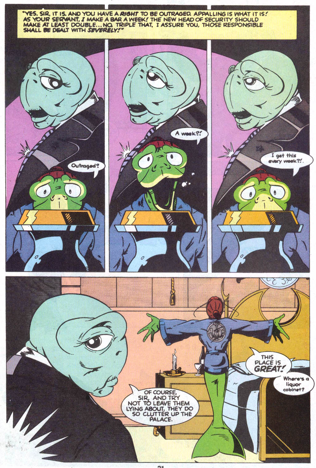 Read online Fish Police comic -  Issue #3 - 17