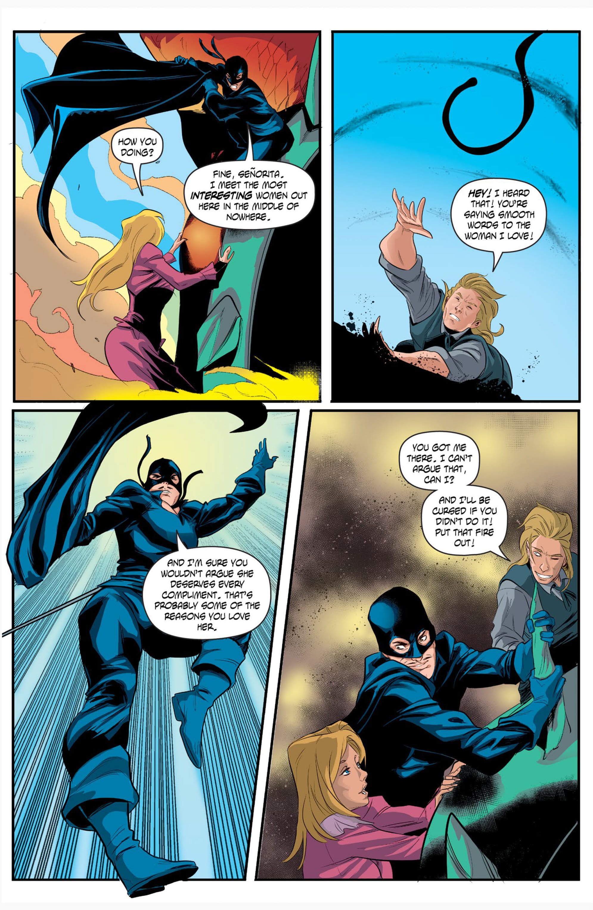 Read online Zorro Flights comic -  Issue #2 - 10