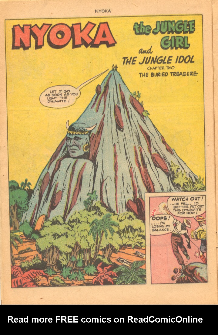 Read online Nyoka the Jungle Girl (1945) comic -  Issue #64 - 16