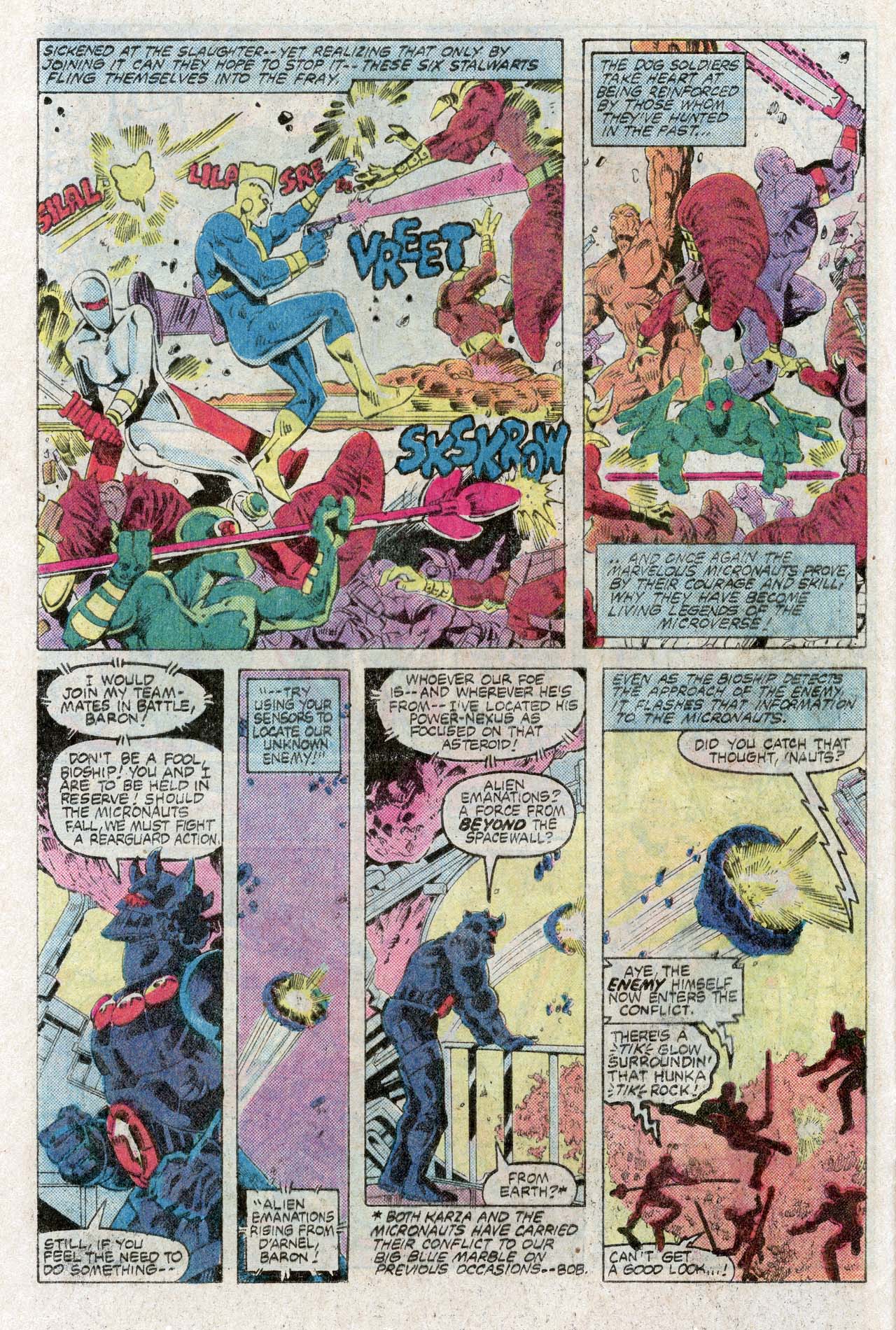 Read online The X-Men and the Micronauts comic -  Issue #1 - 12