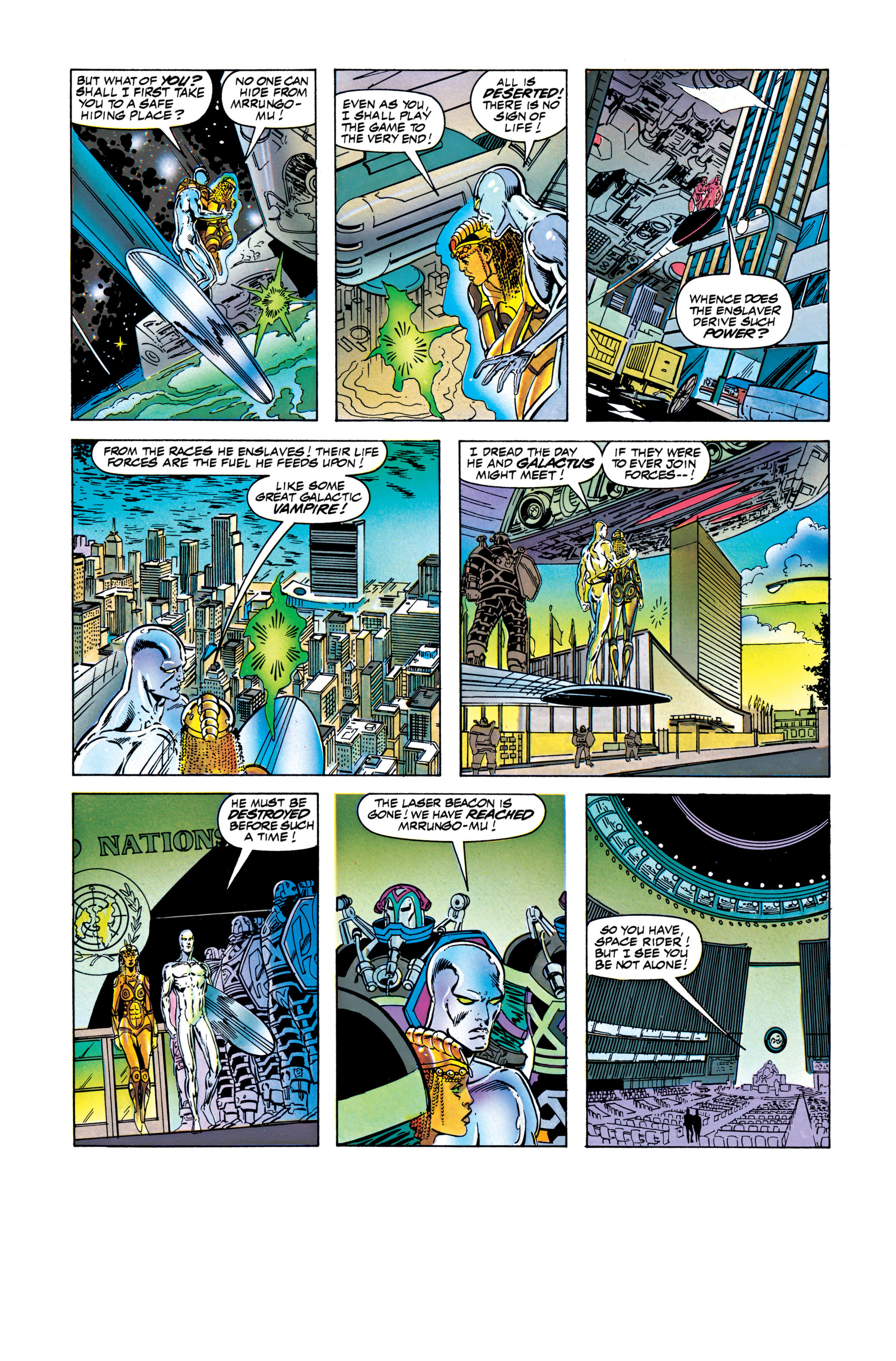Read online Silver Surfer: Parable comic -  Issue # TPB - 109
