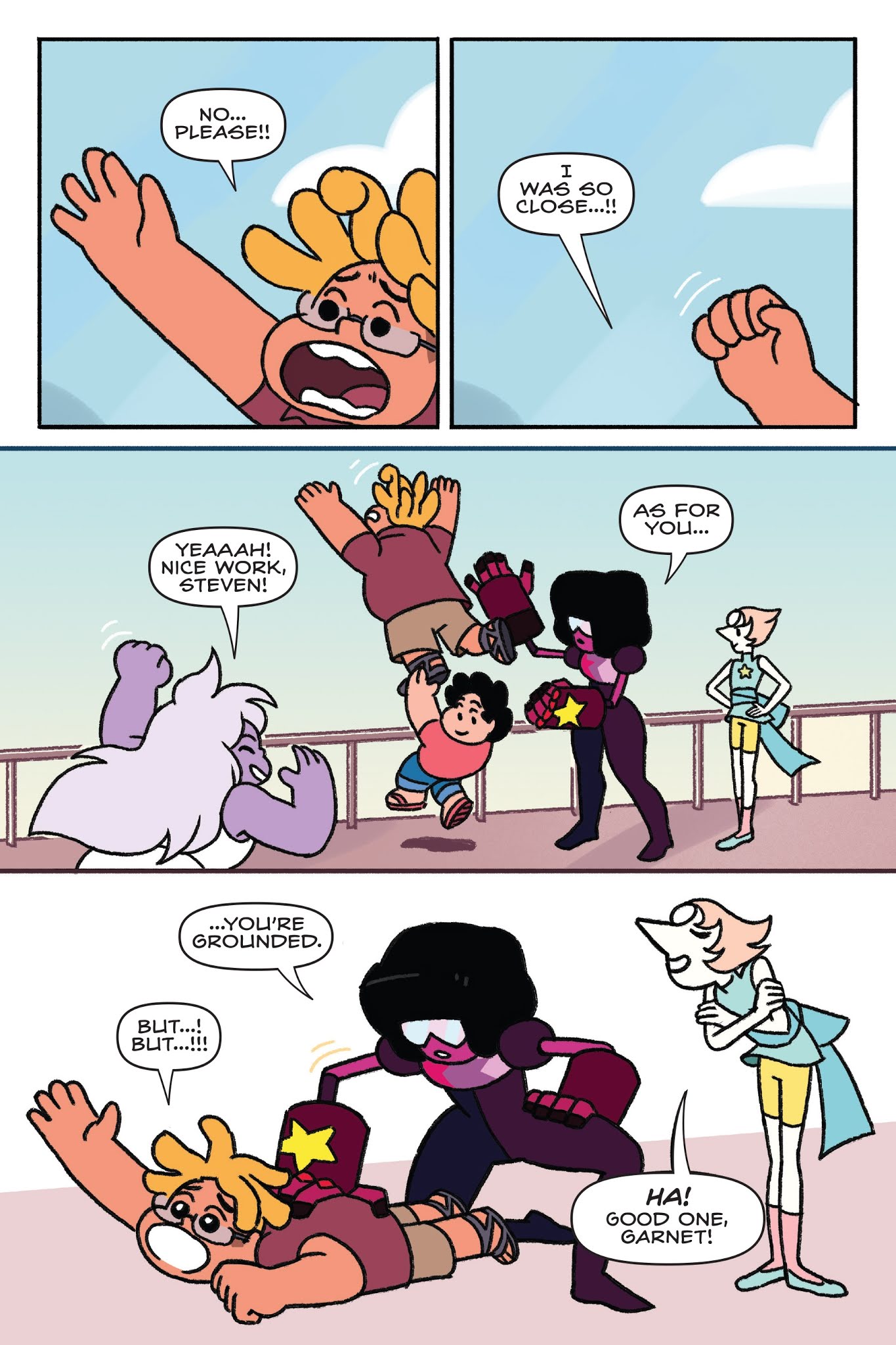 Read online Steven Universe: Anti-Gravity comic -  Issue # TPB - 30
