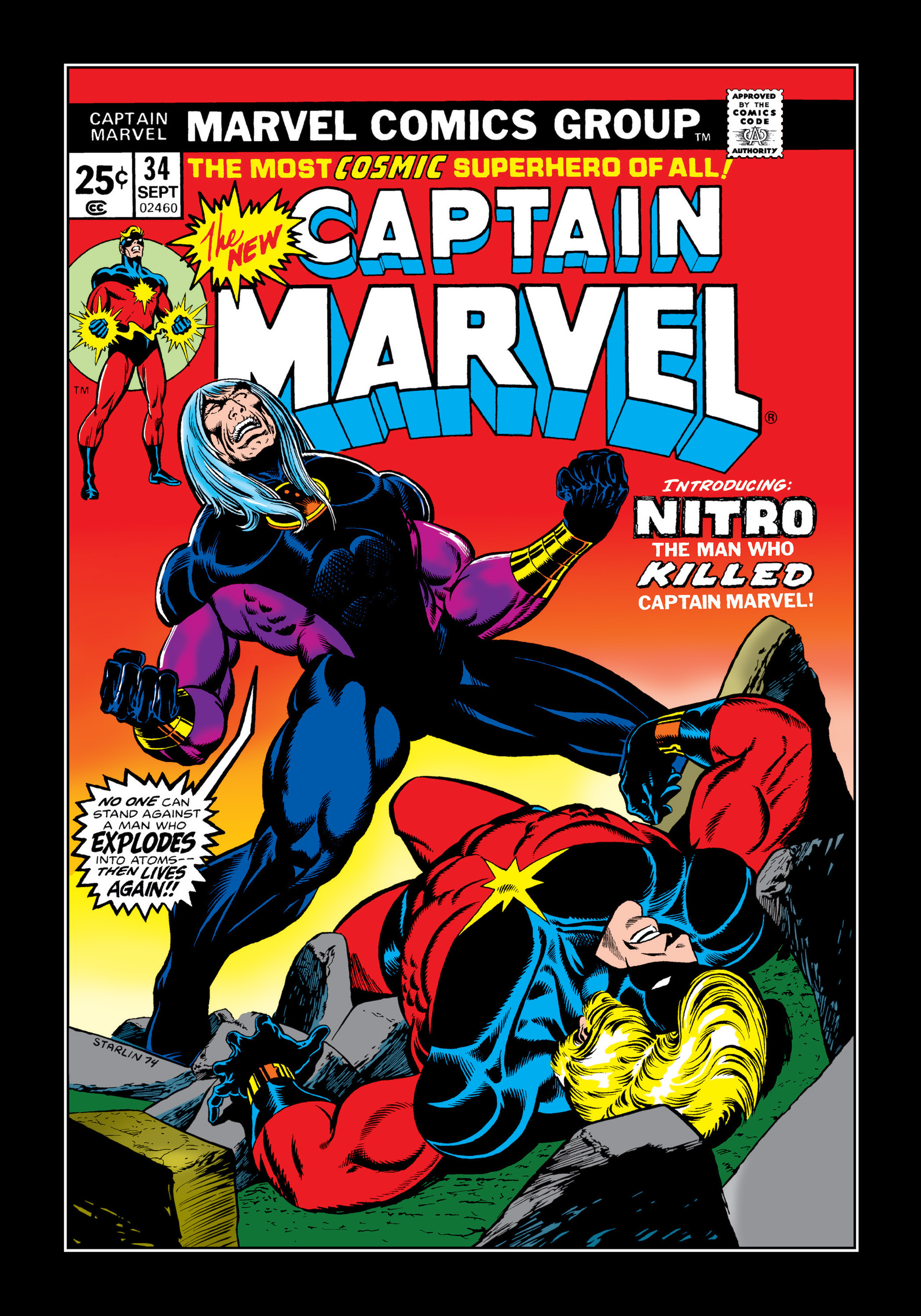 Read online Captain Marvel by Jim Starlin comic -  Issue # TPB (Part 2) - 54