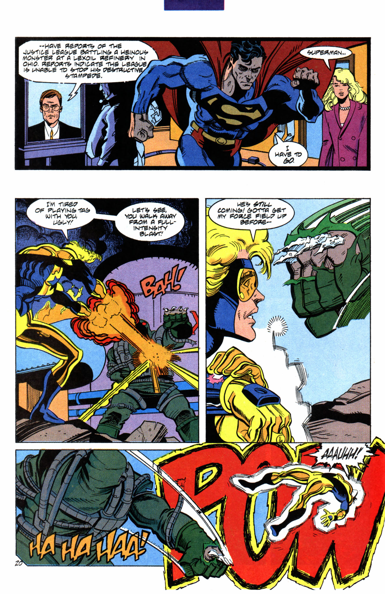 Read online Justice League America comic -  Issue #69 - 23