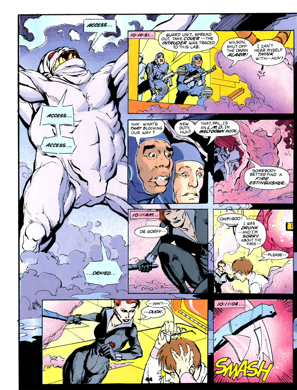 Read online Marvel Graphic Novel comic -  Issue #61 - Black Widow - The Coldest War - 45