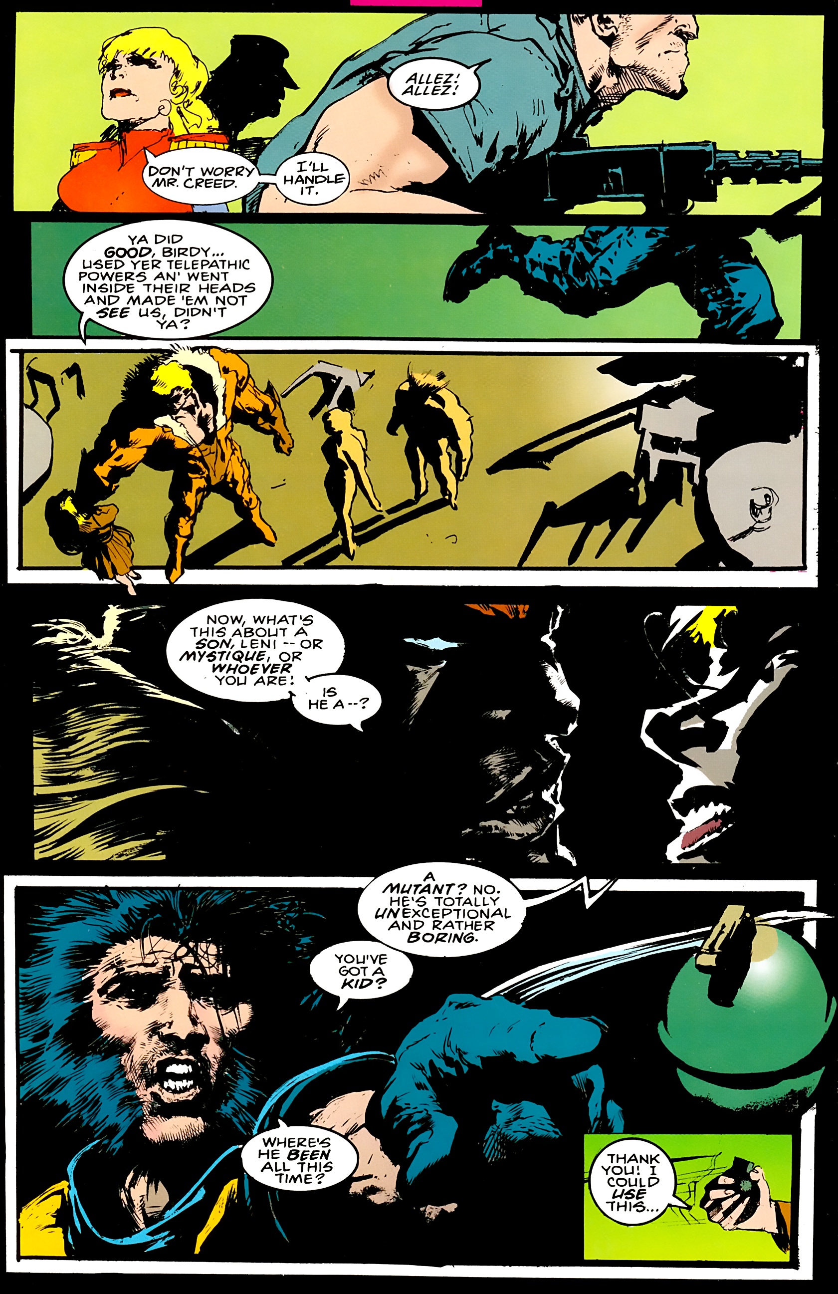 Read online Sabretooth comic -  Issue #3 - 16