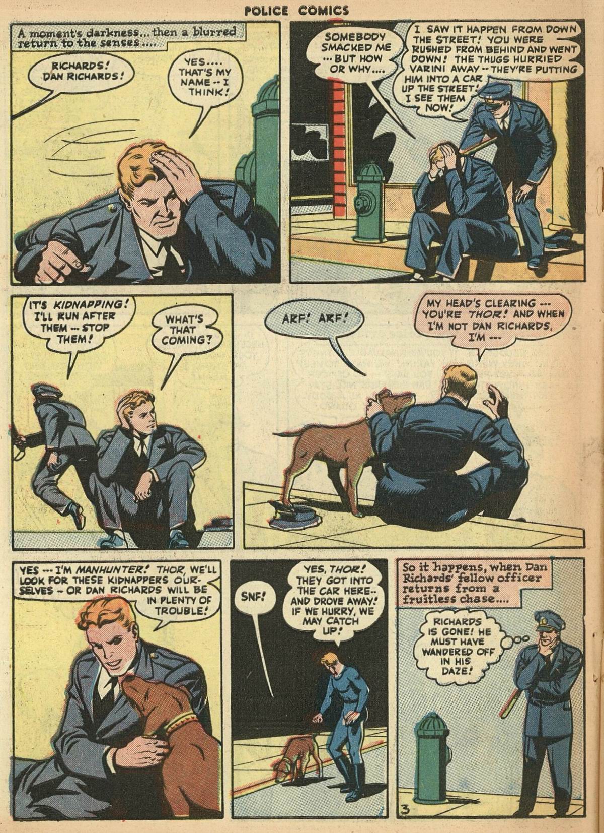 Read online Police Comics comic -  Issue #67 - 50