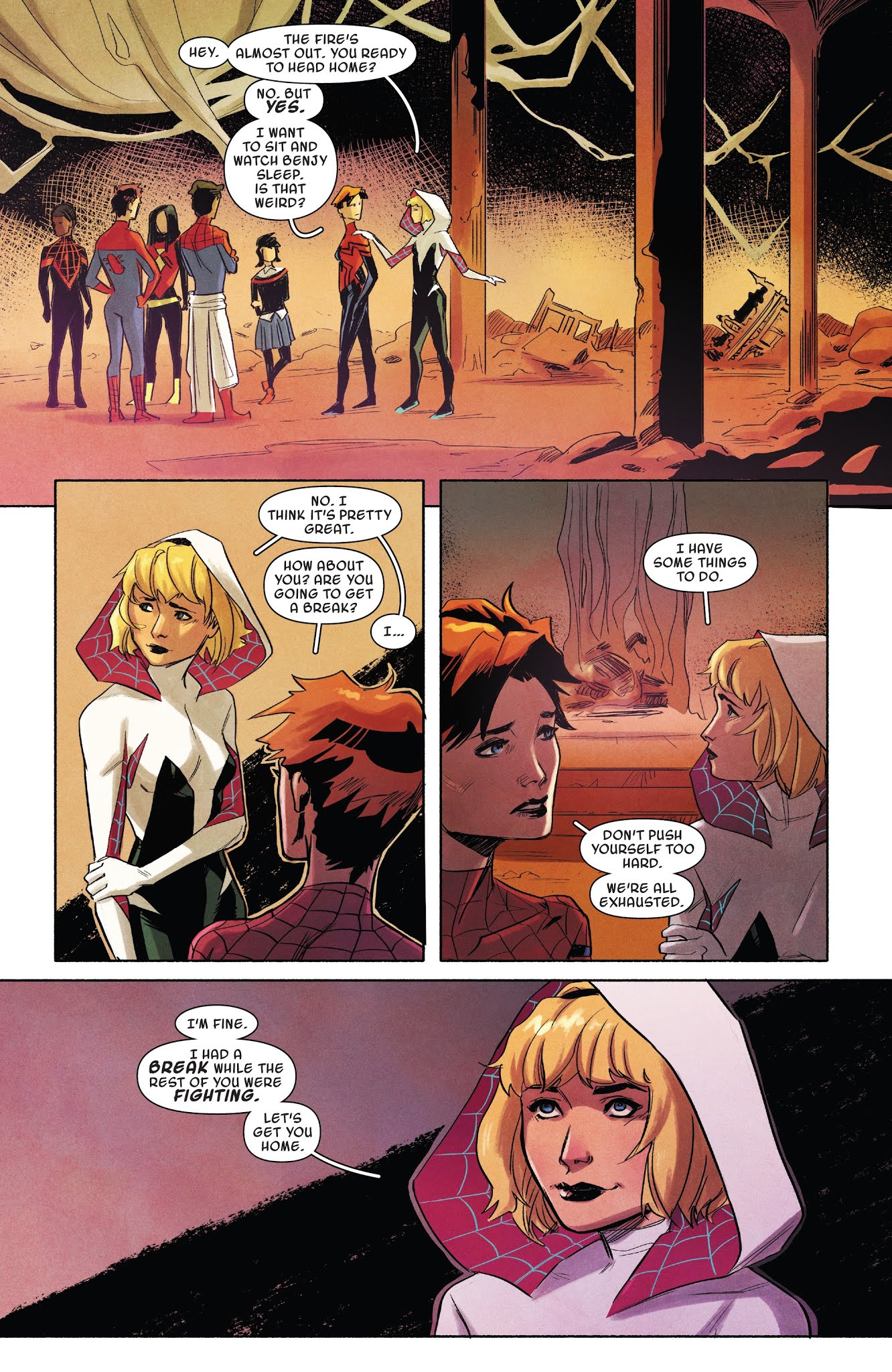 Read online Spider-Gwen: Ghost-Spider comic -  Issue #4 - 12