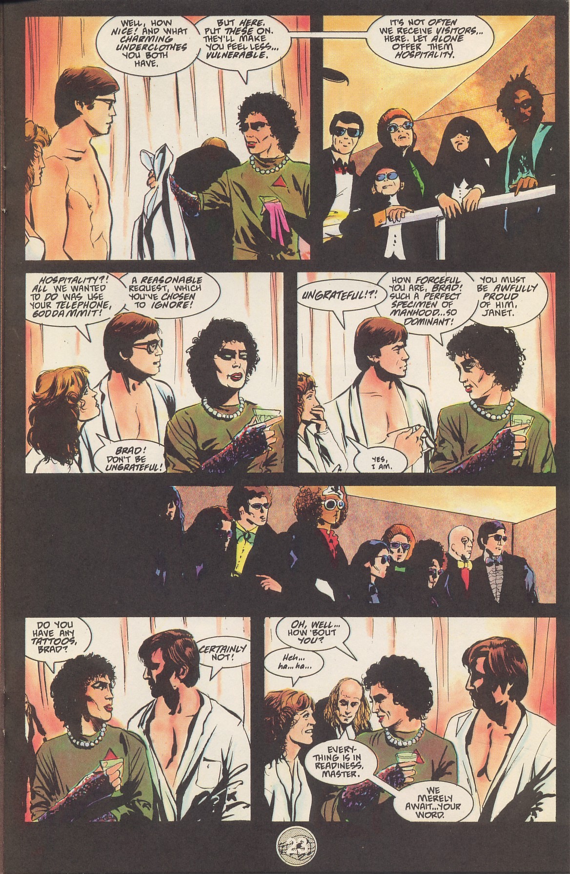 Read online The Rocky Horror Picture Show: The Comic Book comic -  Issue #1 - 25