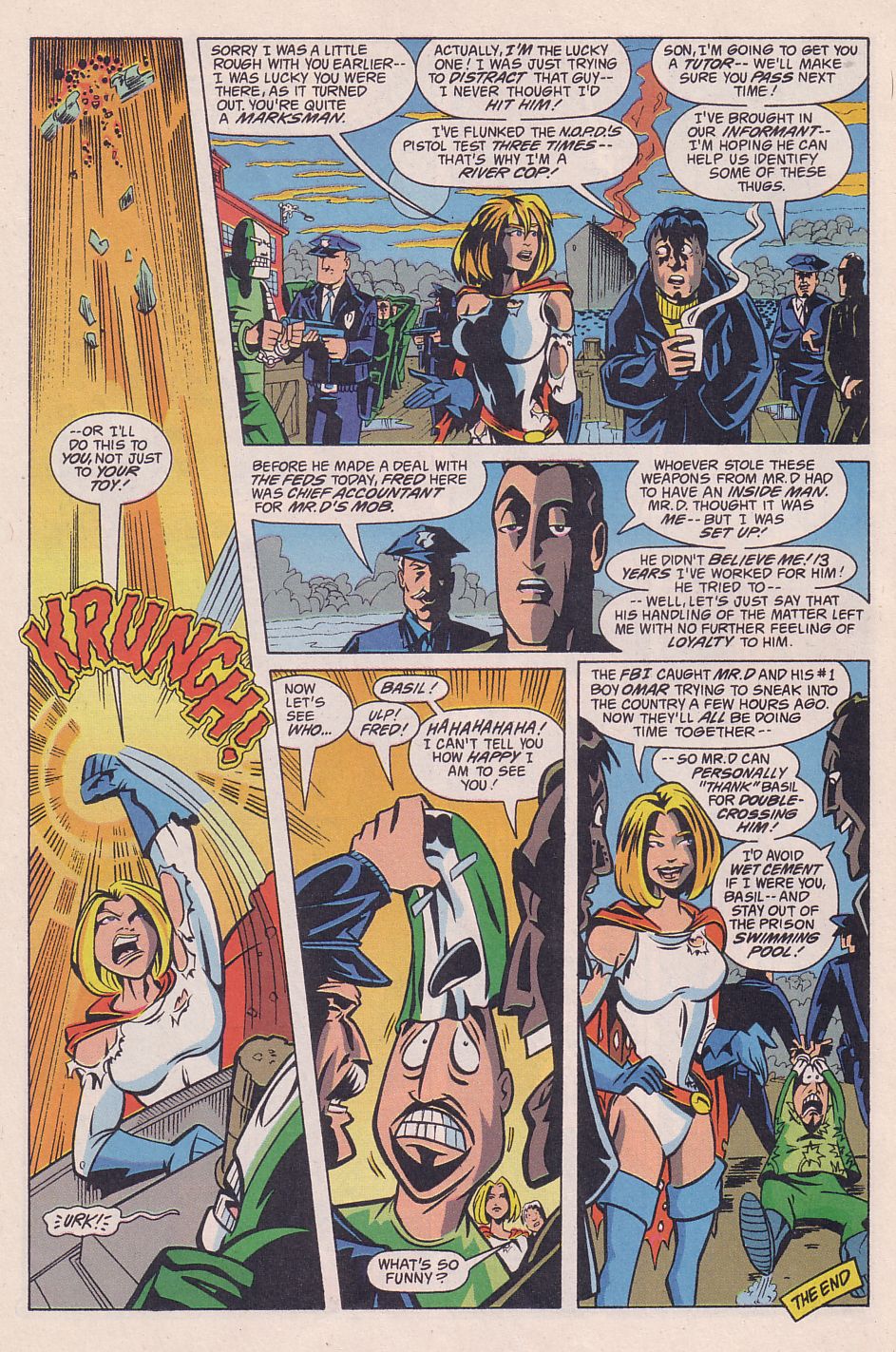 Read online Adventures in the DC Universe comic -  Issue #6 - 23