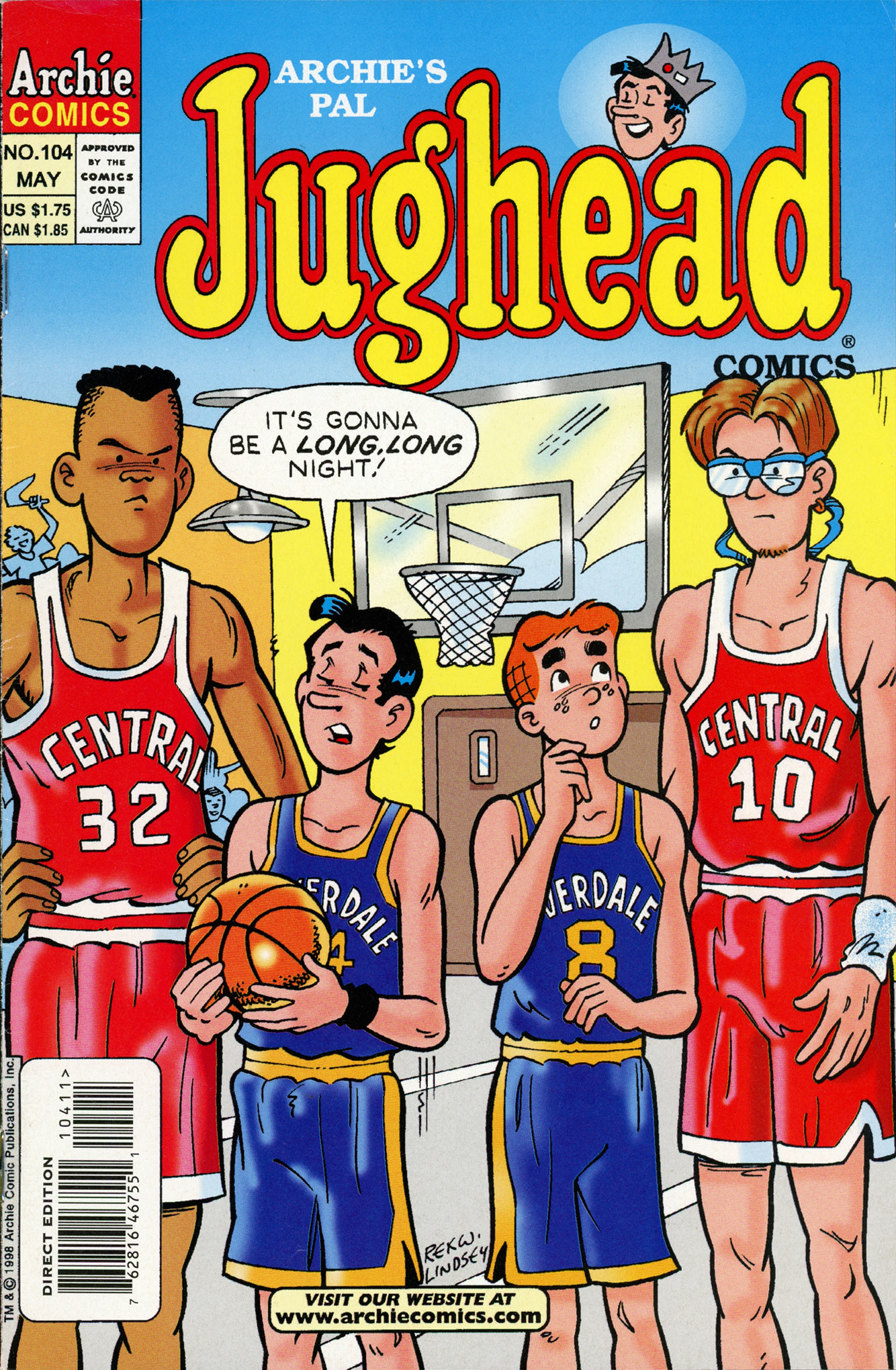Read online Archie's Pal Jughead Comics comic -  Issue #104 - 1