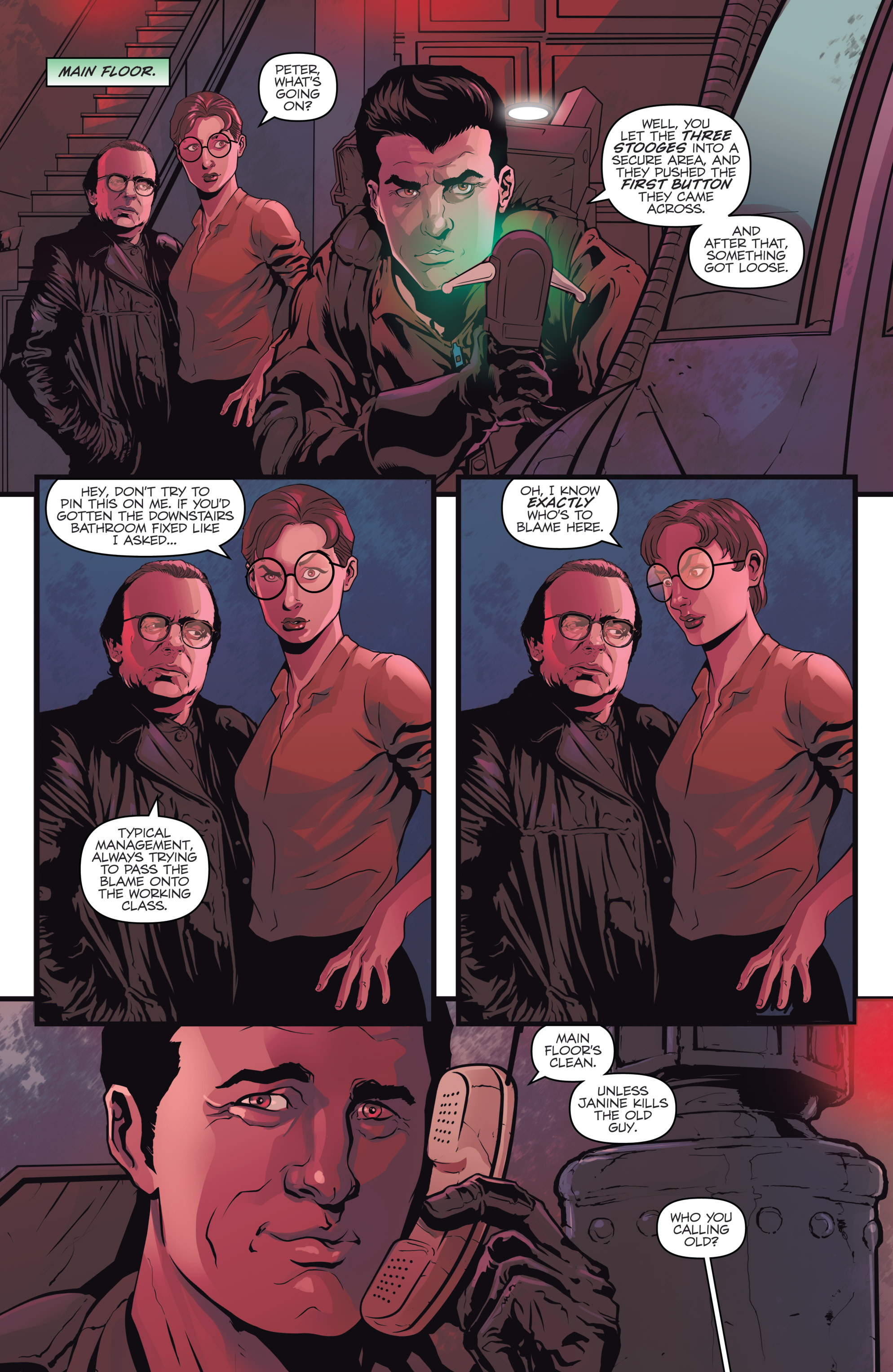 Read online The X-Files/Ghostbusters: Conspiracy comic -  Issue # Full - 17