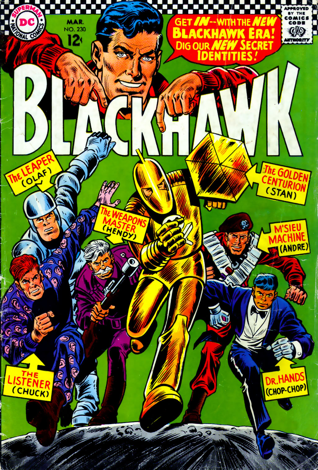 Read online Blackhawk (1957) comic -  Issue #230 - 1