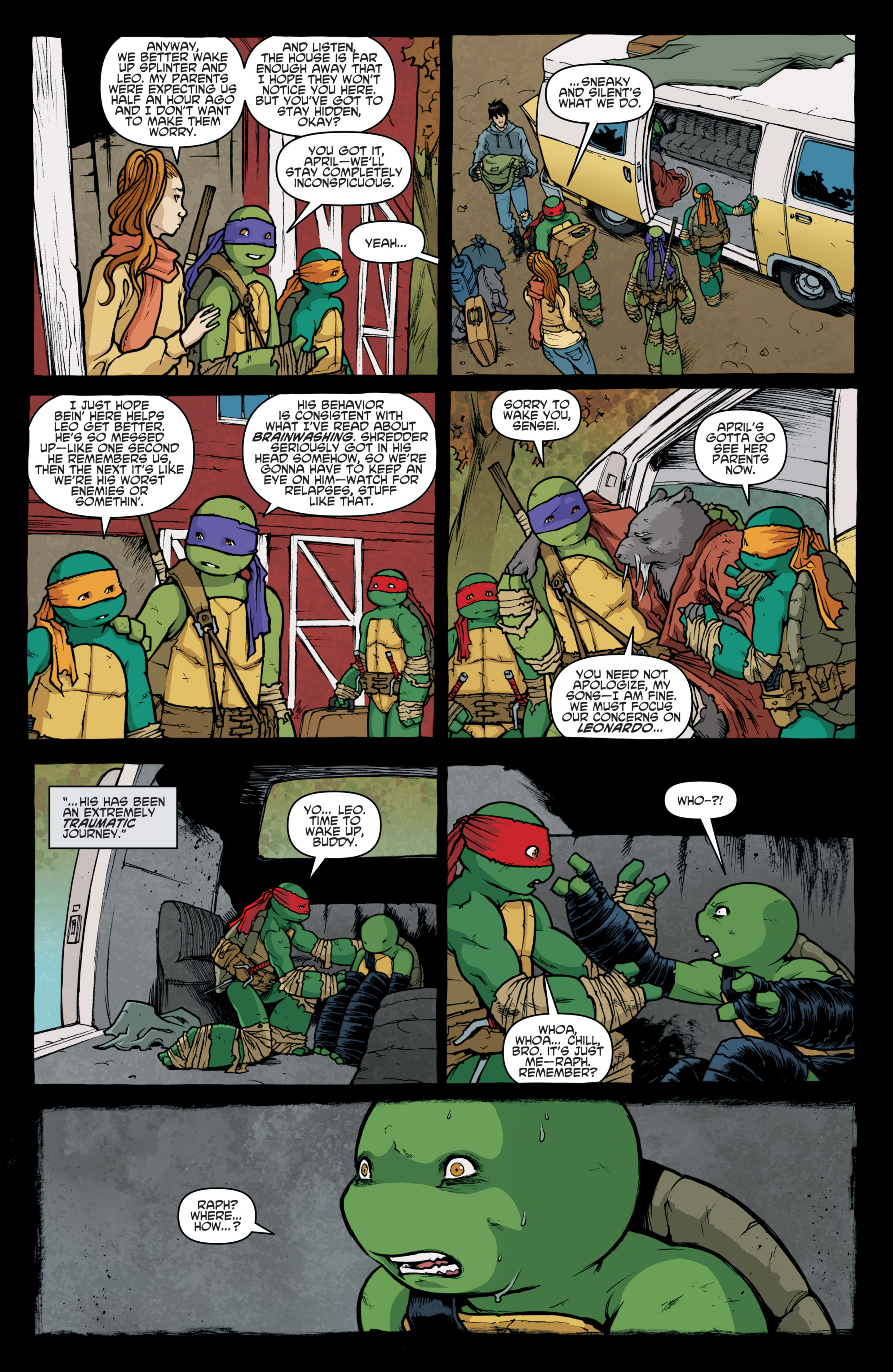 Read online Teenage Mutant Ninja Turtles: The IDW Collection comic -  Issue # TPB 4 (Part 1) - 13