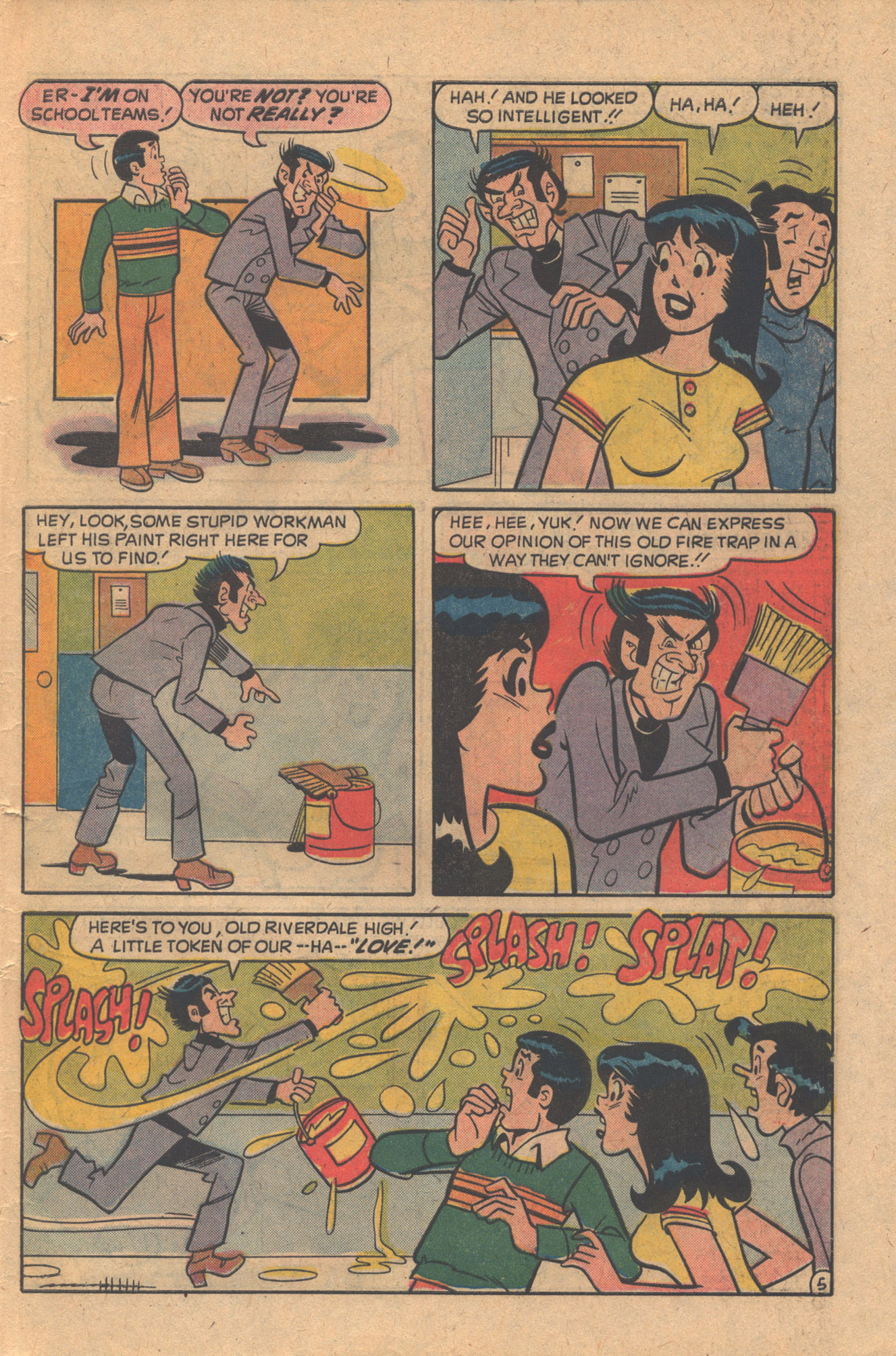 Read online Archie at Riverdale High (1972) comic -  Issue #15 - 31
