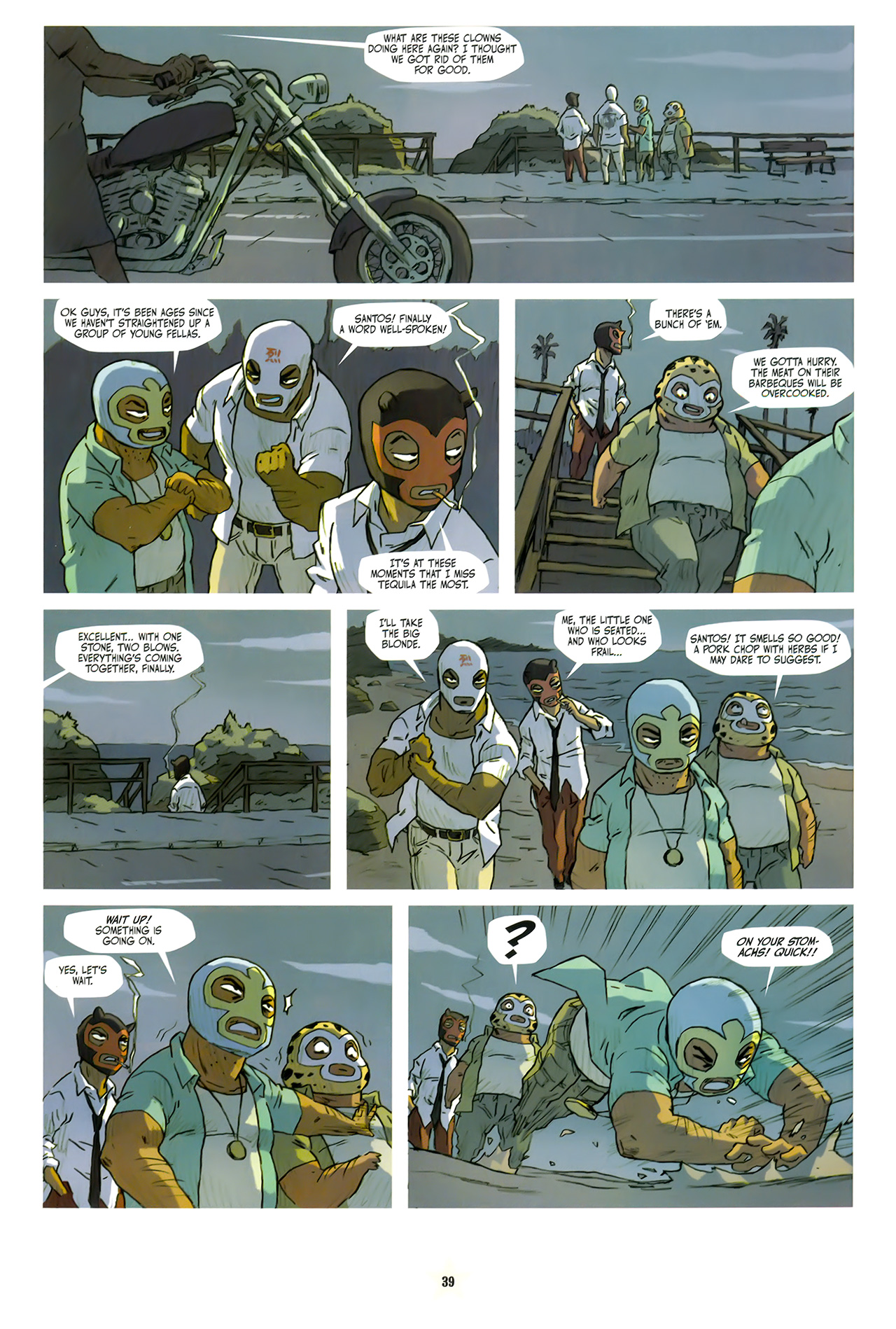 Read online Lucha Libre comic -  Issue #6 - 41