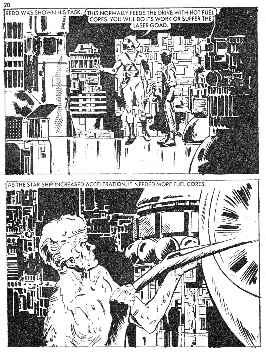 Read online Starblazer comic -  Issue #19 - 20