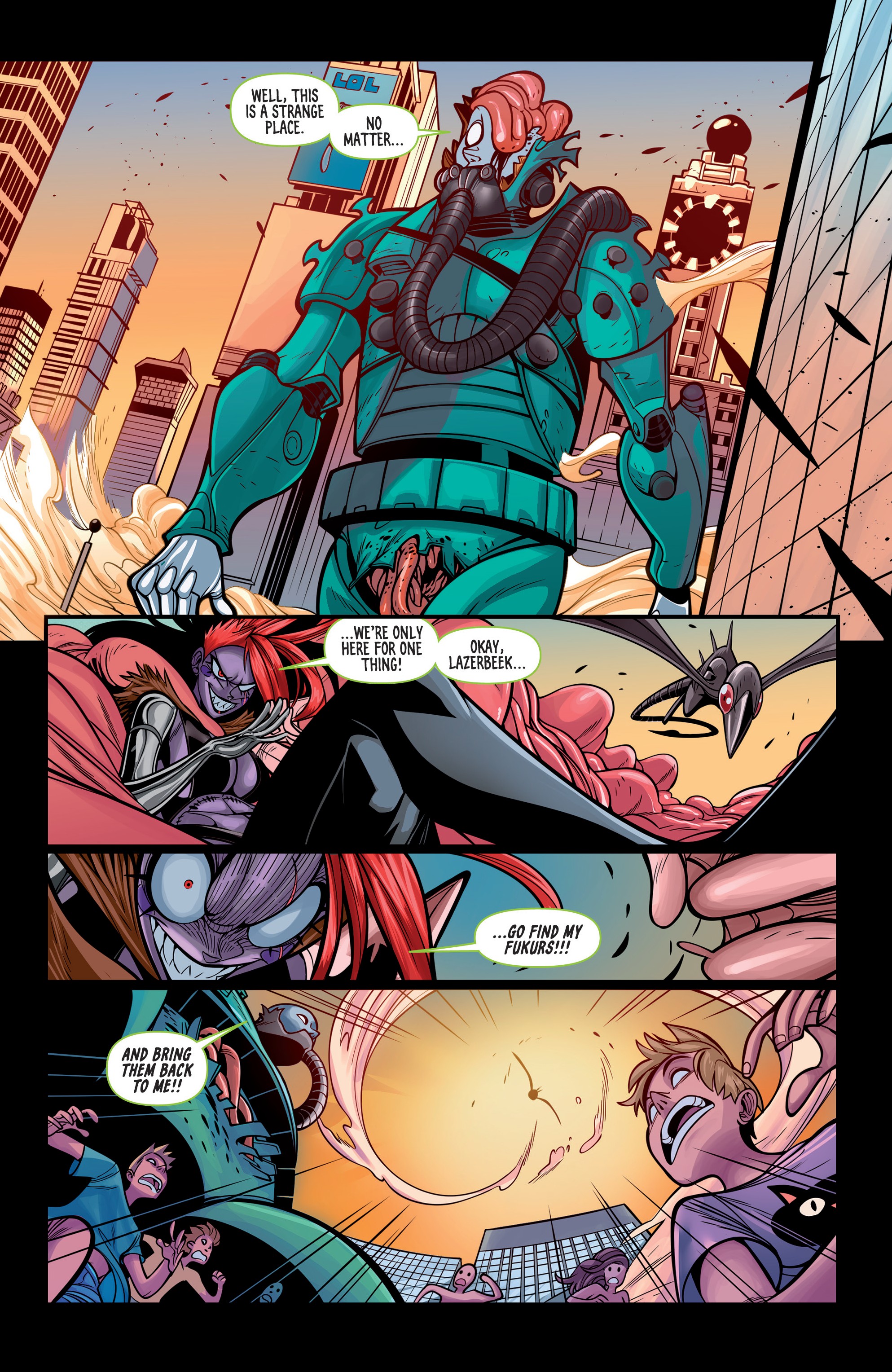 Read online Danger Doll Squad Presents Amalgama Lives comic -  Issue #3 - 11