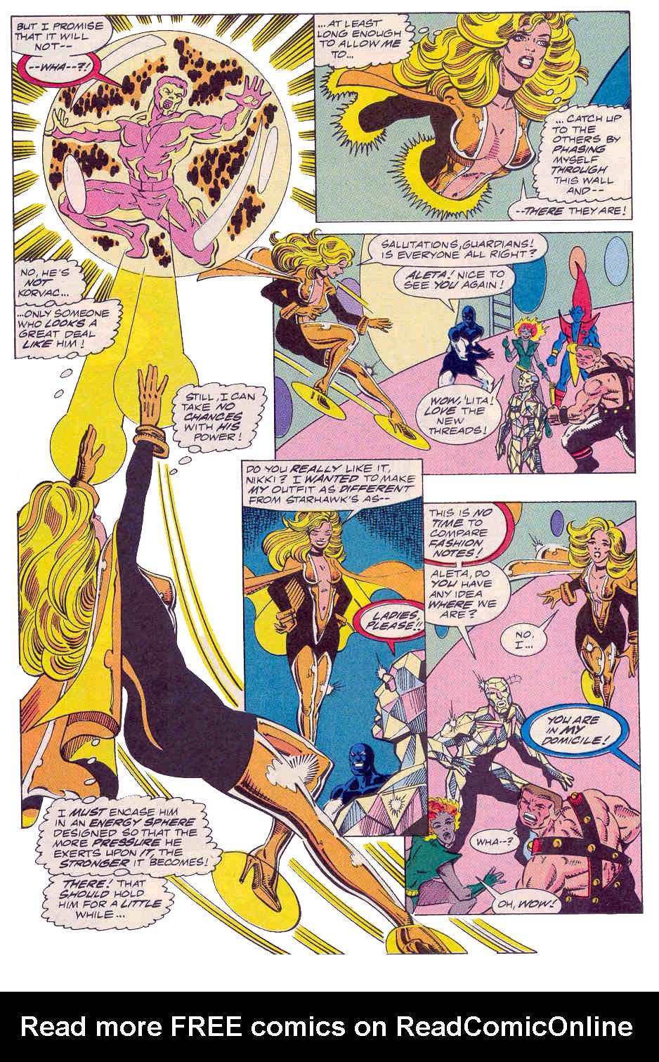 Read online Guardians of the Galaxy (1990) comic -  Issue # _Annual 1 - 17