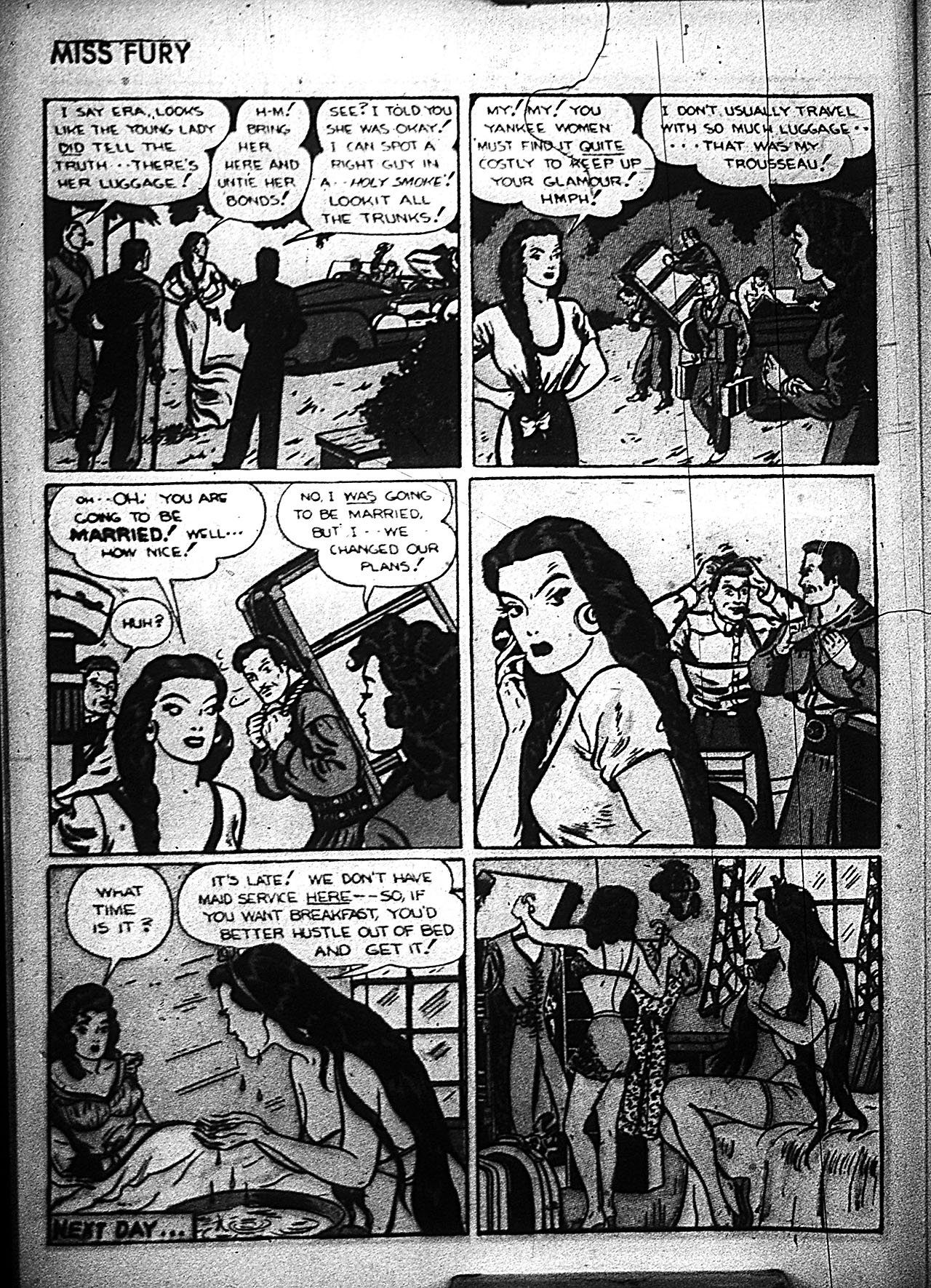 Read online Miss Fury (1942) comic -  Issue #3 - 18