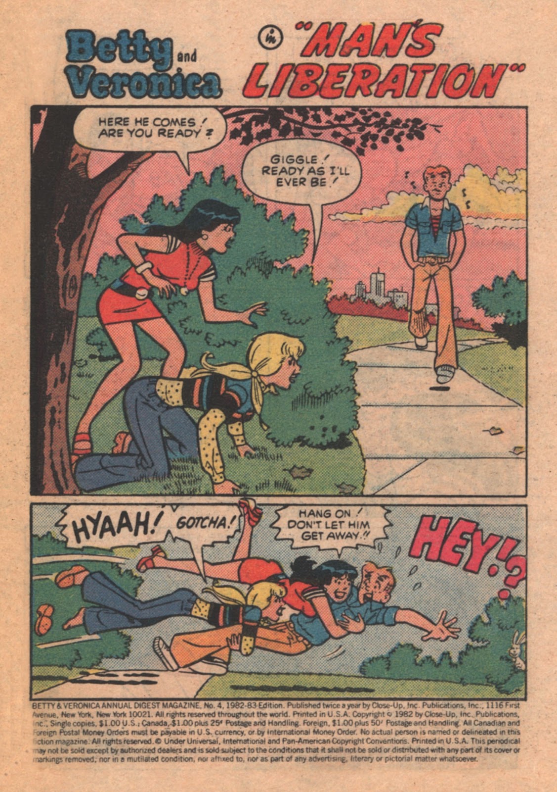 Betty and Veronica Annual Digest Magazine issue 4 - Page 3
