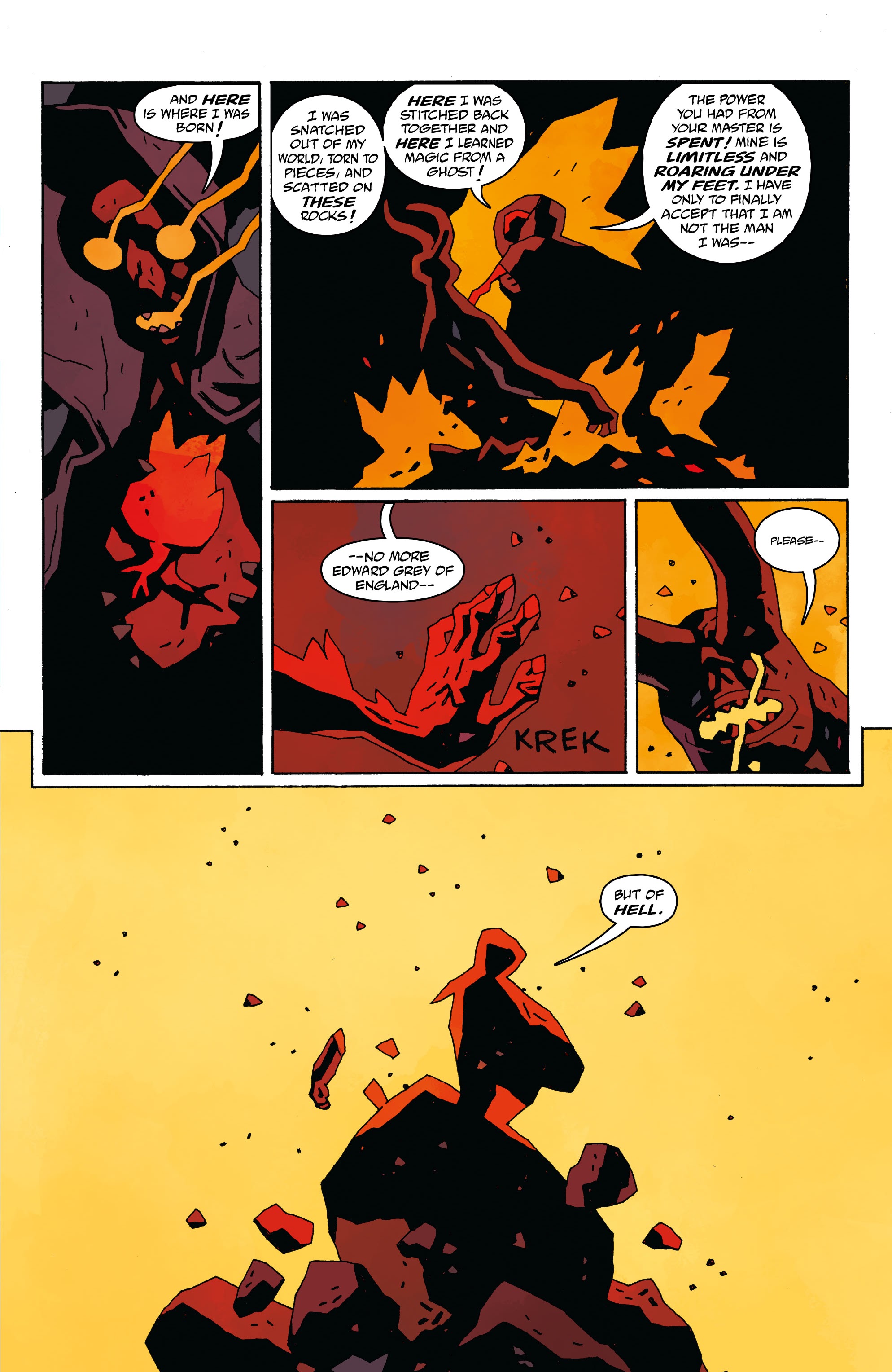 Read online Sir Edward Grey: Acheron comic -  Issue # Full - 19