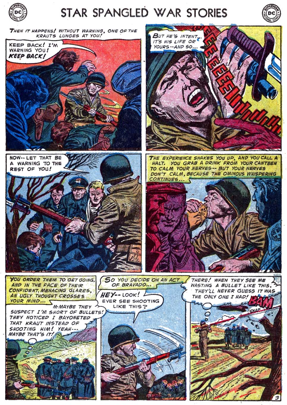 Read online Star Spangled War Stories (1952) comic -  Issue #10 - 13