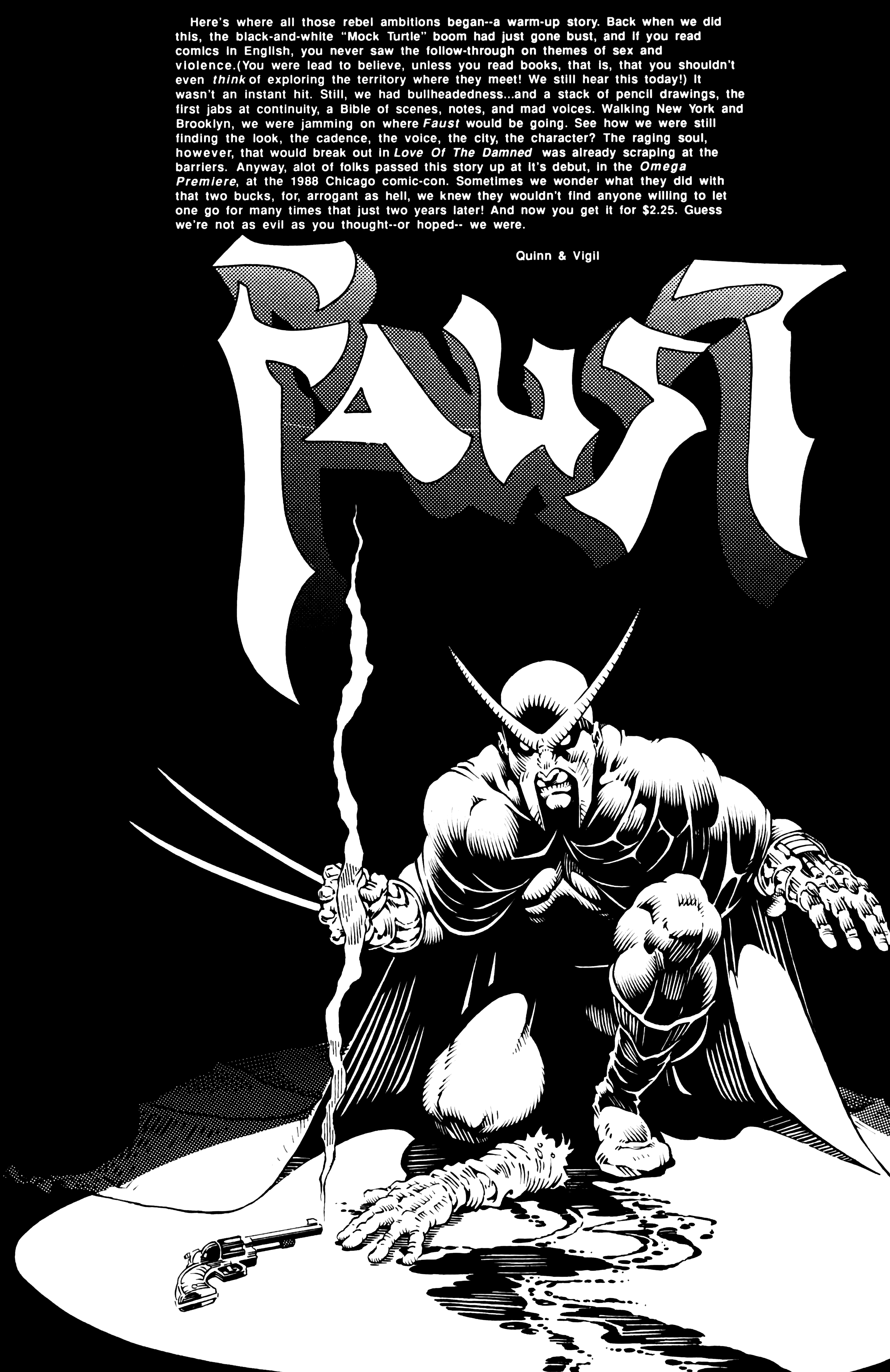 Read online Faust comic -  Issue #1 - 5