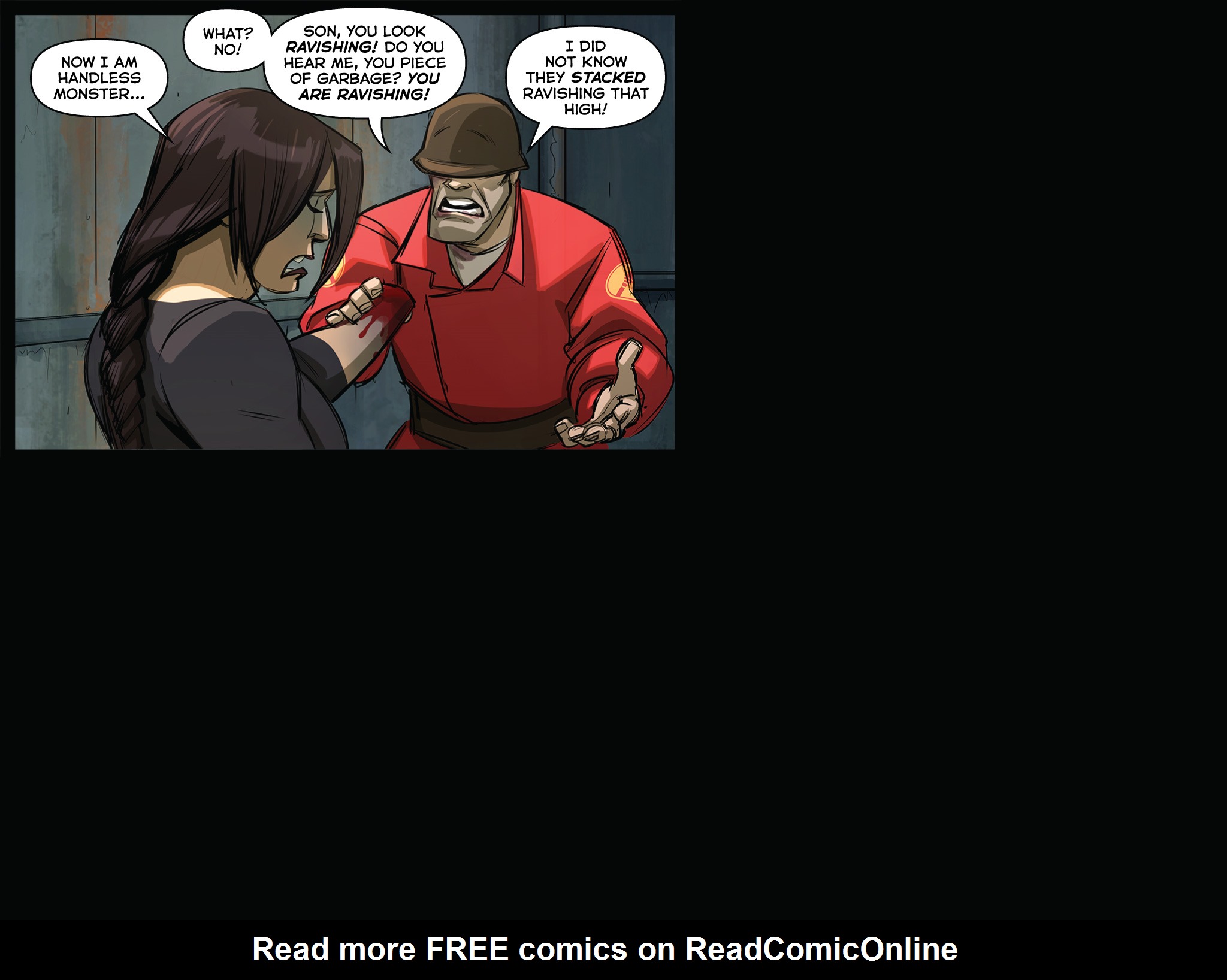 Read online Team Fortress 2 comic -  Issue #5 - 28