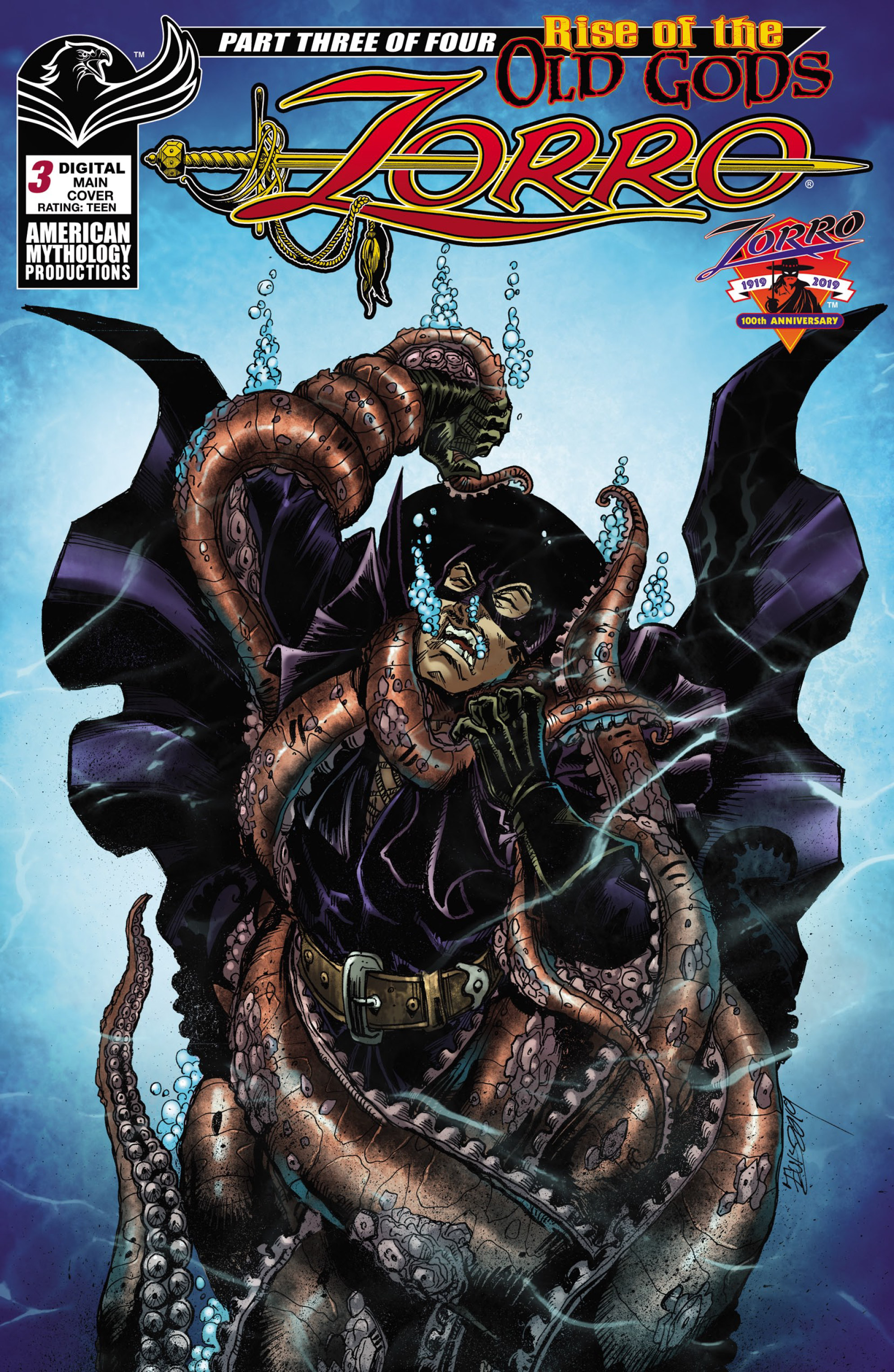 Read online Zorro: Rise of the Old Gods comic -  Issue #3 - 1