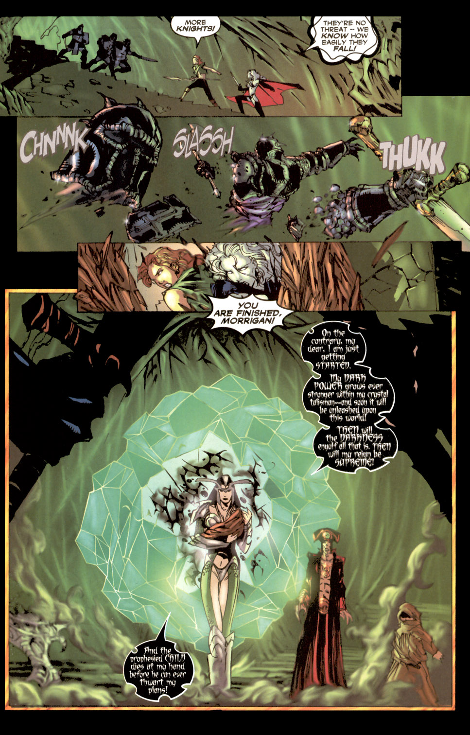 Read online Lady Death/Medieval Witchblade comic -  Issue #1 - 24