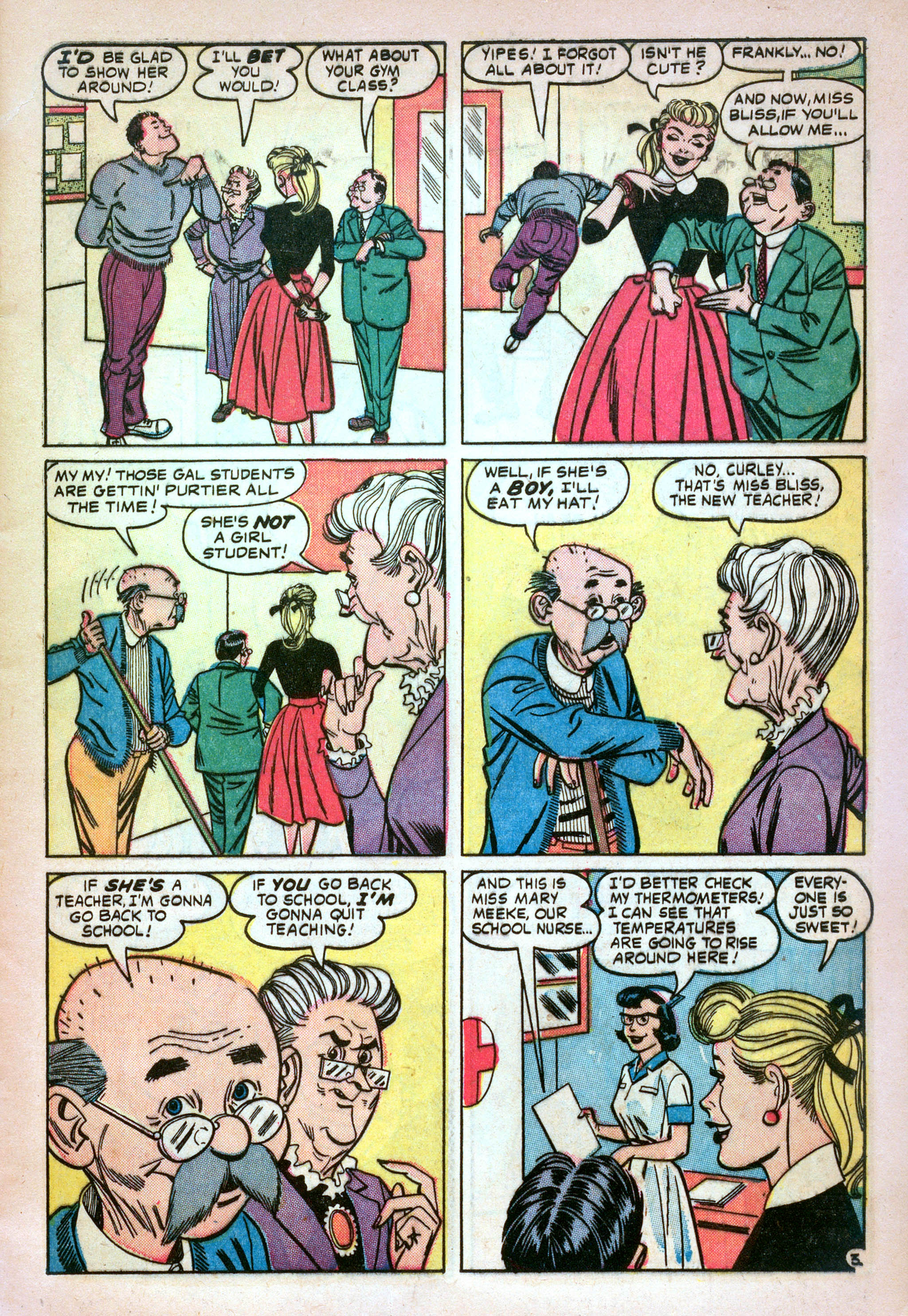 Read online Meet Miss Bliss comic -  Issue #1 - 5