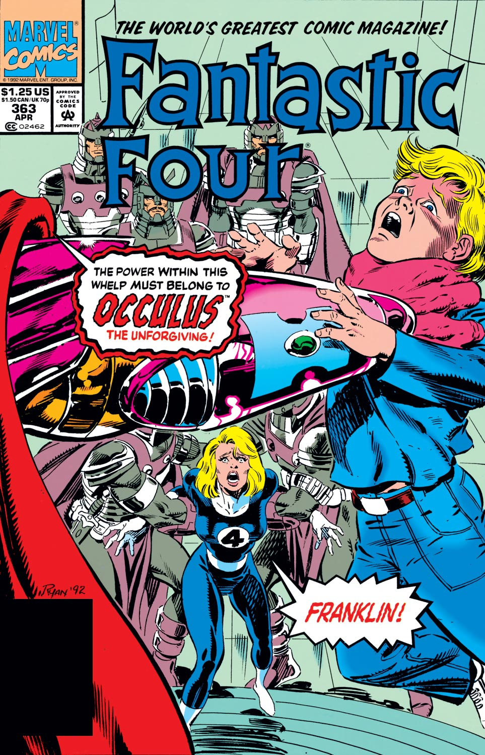Read online Fantastic Four (1961) comic -  Issue #363 - 1