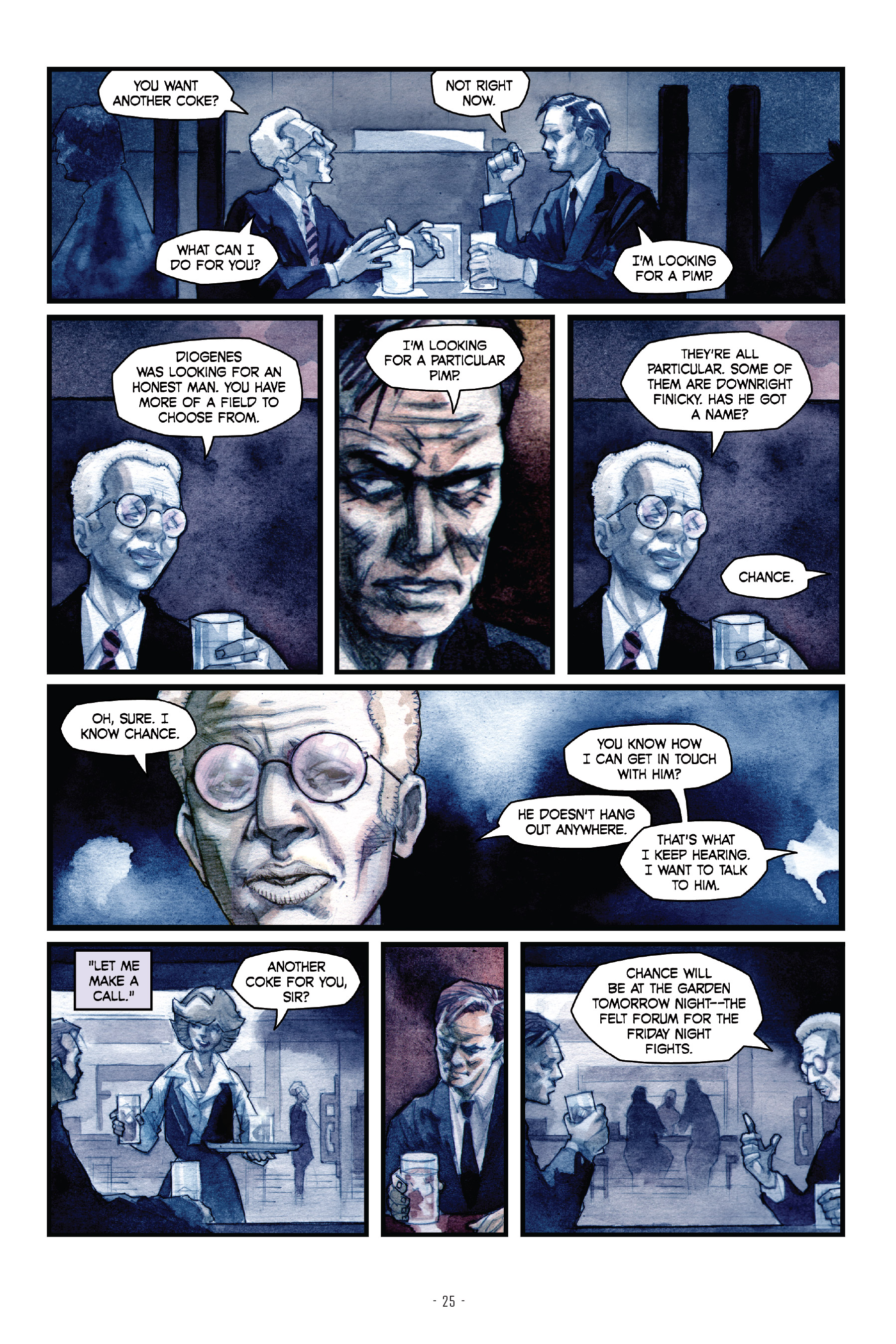 Read online Eight Million Ways To Die comic -  Issue # TPB - 24