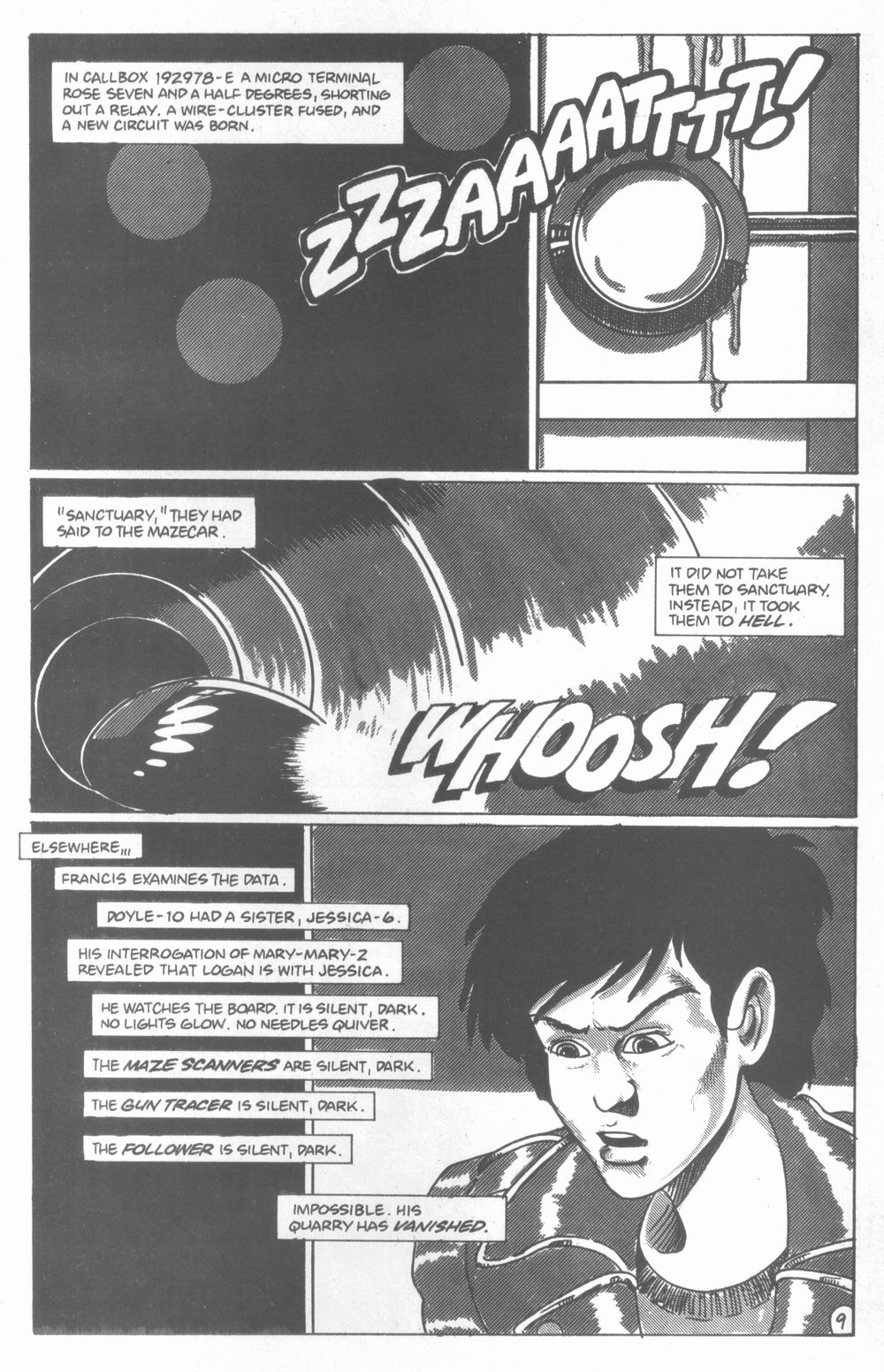 Read online Logan's Run (1990) comic -  Issue #3 - 11