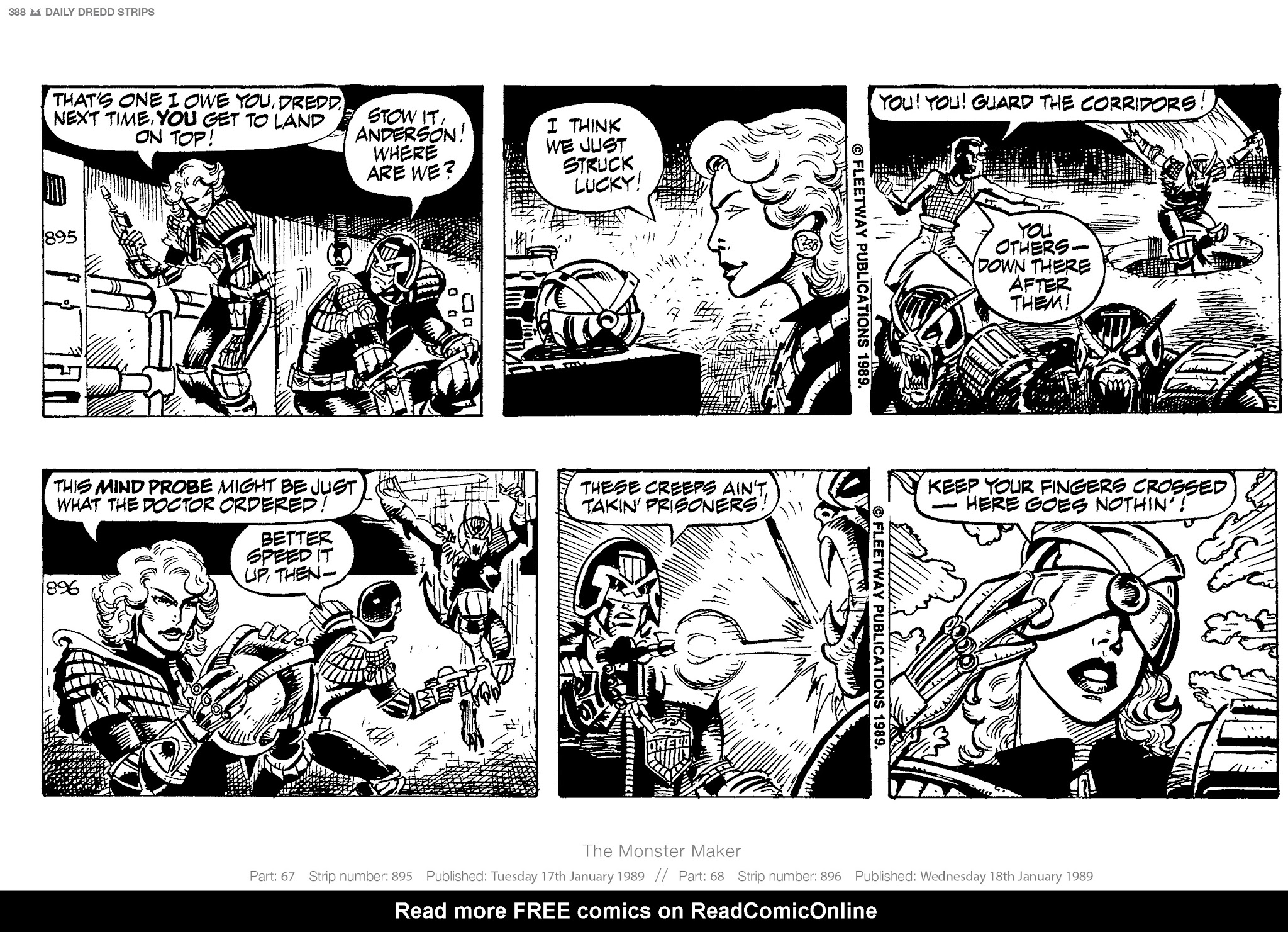 Read online Judge Dredd: The Daily Dredds comic -  Issue # TPB 2 - 391