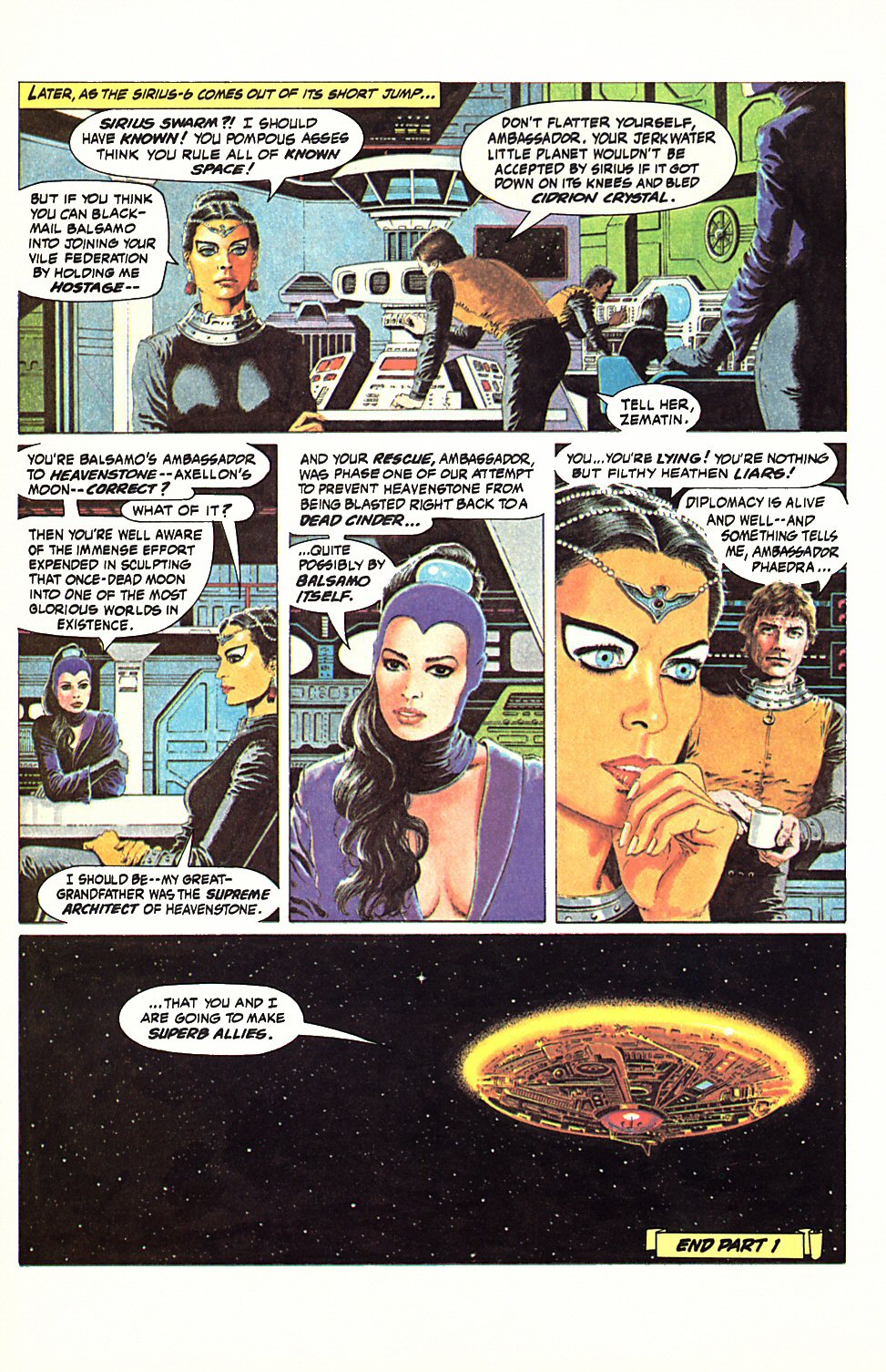 Read online Six From Sirius comic -  Issue #1 - 21