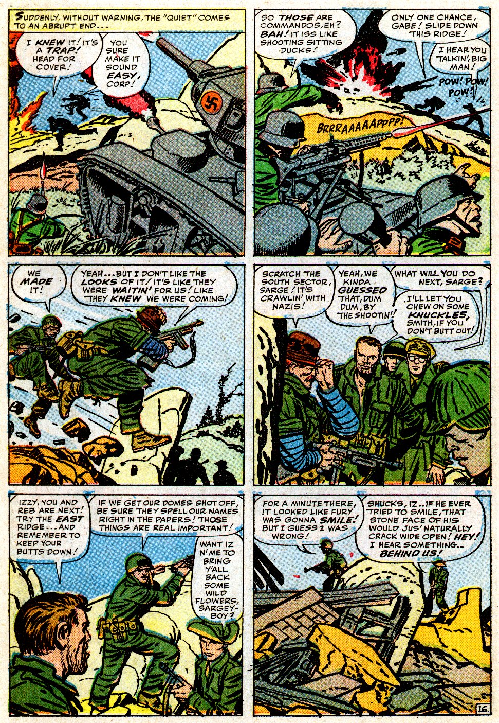 Read online Sgt. Fury comic -  Issue #3 - 22