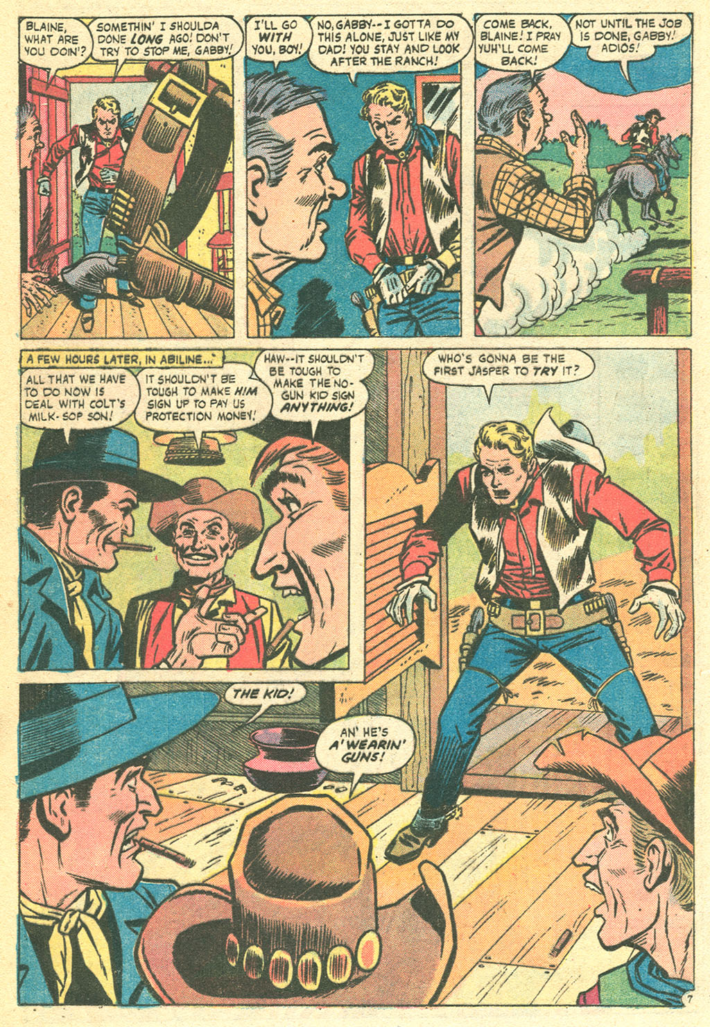 Read online Kid Colt Outlaw comic -  Issue #170 - 12