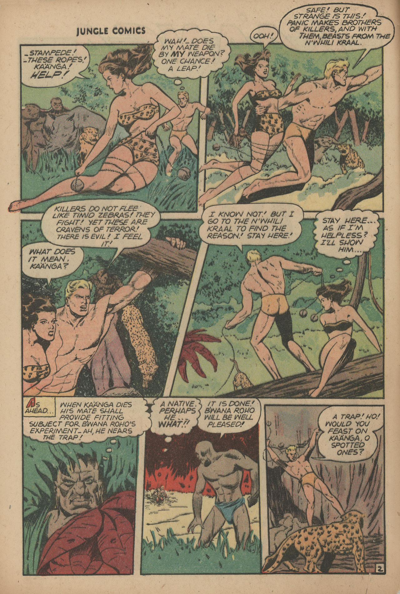 Read online Jungle Comics comic -  Issue #85 - 4